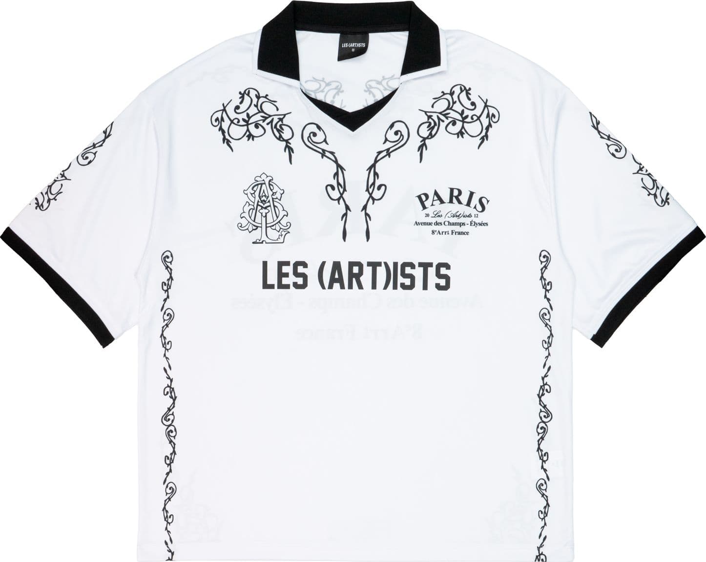 LES (ART)ISTS PARIS Polo Uomo Les (Art)ists Paris FOOTBALL SHIRT PARIS WHITE - 4
