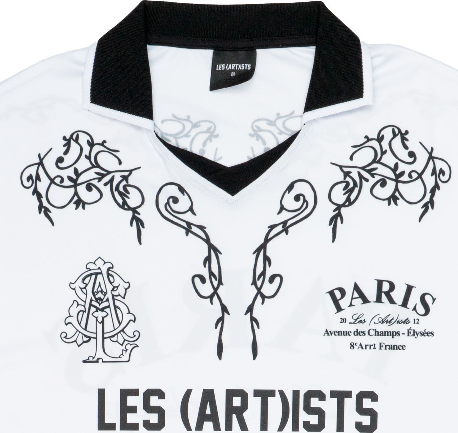 LES (ART)ISTS PARIS Polo Uomo Les (Art)ists Paris FOOTBALL SHIRT PARIS WHITE - 2