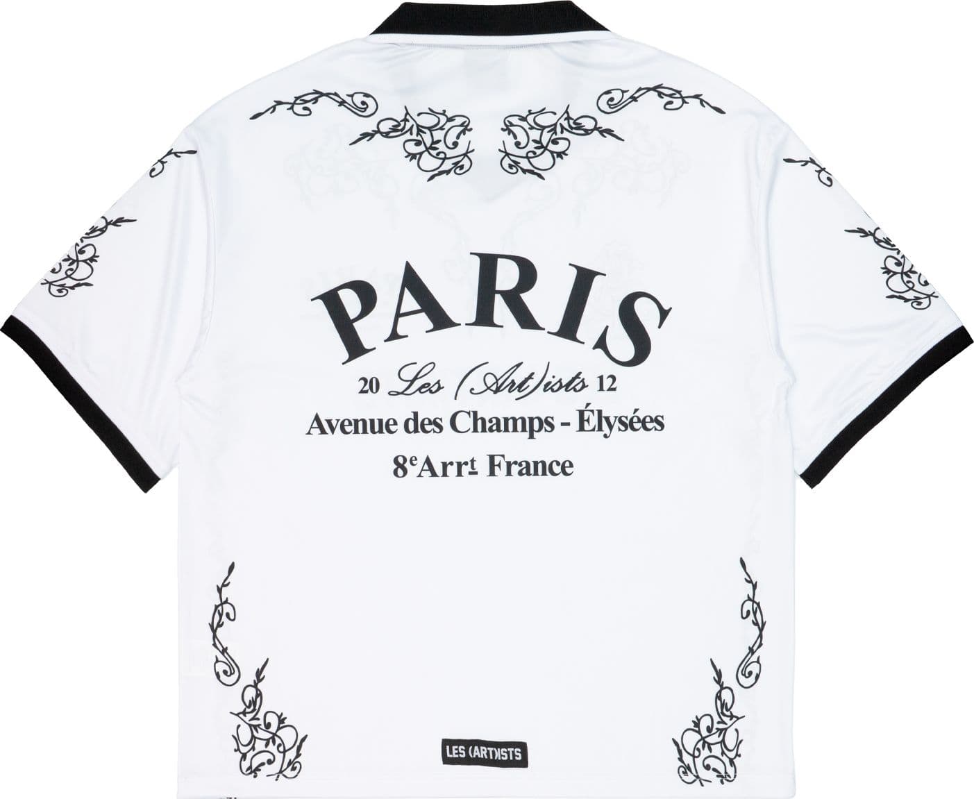 LES (ART)ISTS PARIS Polo Uomo Les (Art)ists Paris FOOTBALL SHIRT PARIS WHITE - 3