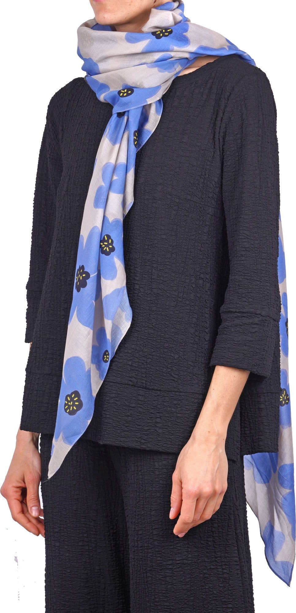 ALESSIA SANTI Alessia Santi - Sciarpa - 470205 - Beige/Lilla - 4