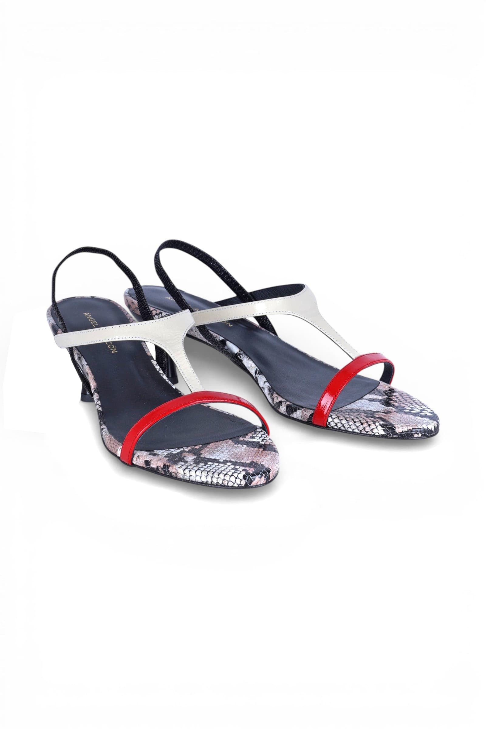 ANGEL ALARCON Angel Alarcon - Sandali - 471255 - Panna/Rosso - 2