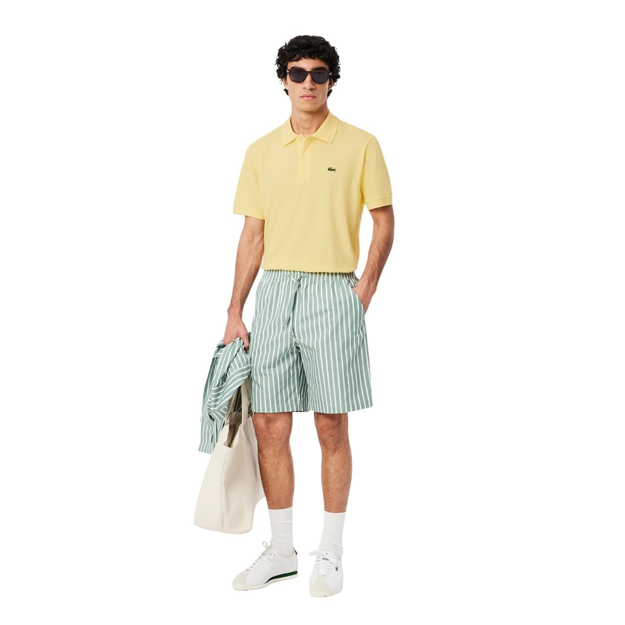 Lacoste  T-shirt e Polo Giallo - 7