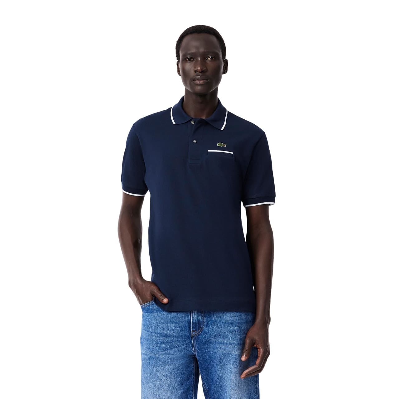 Lacoste  T-shirt e Polo Blu - 3