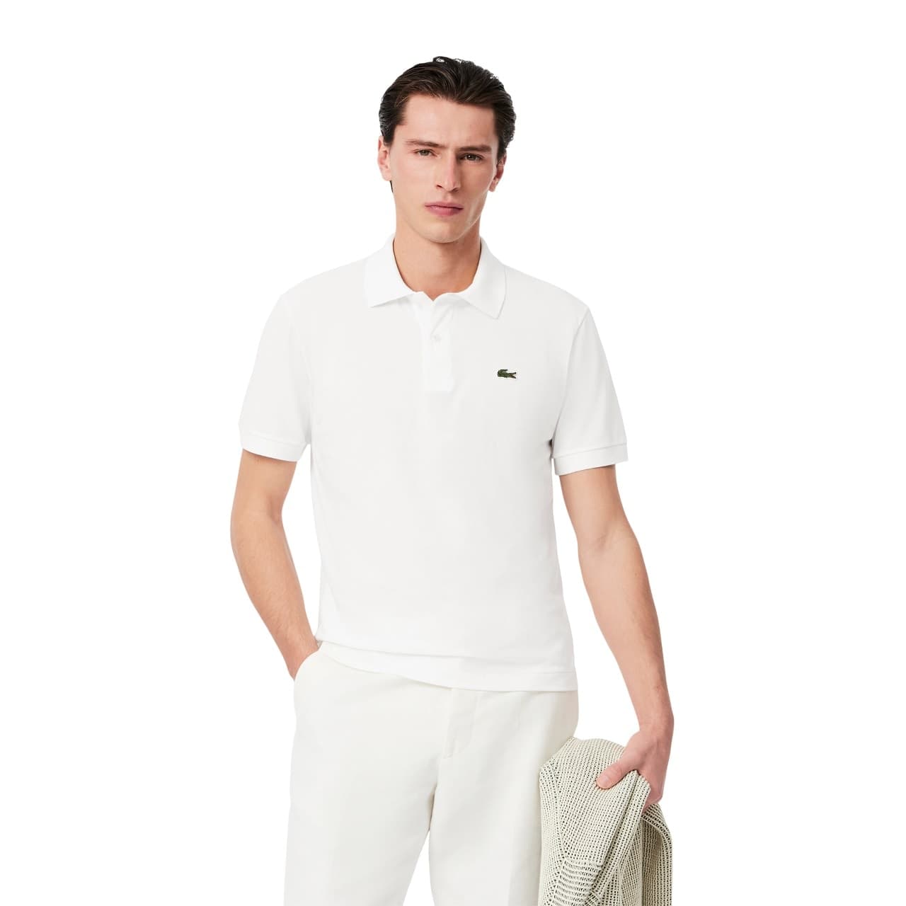 Lacoste  T-shirt e Polo Bianco - 4