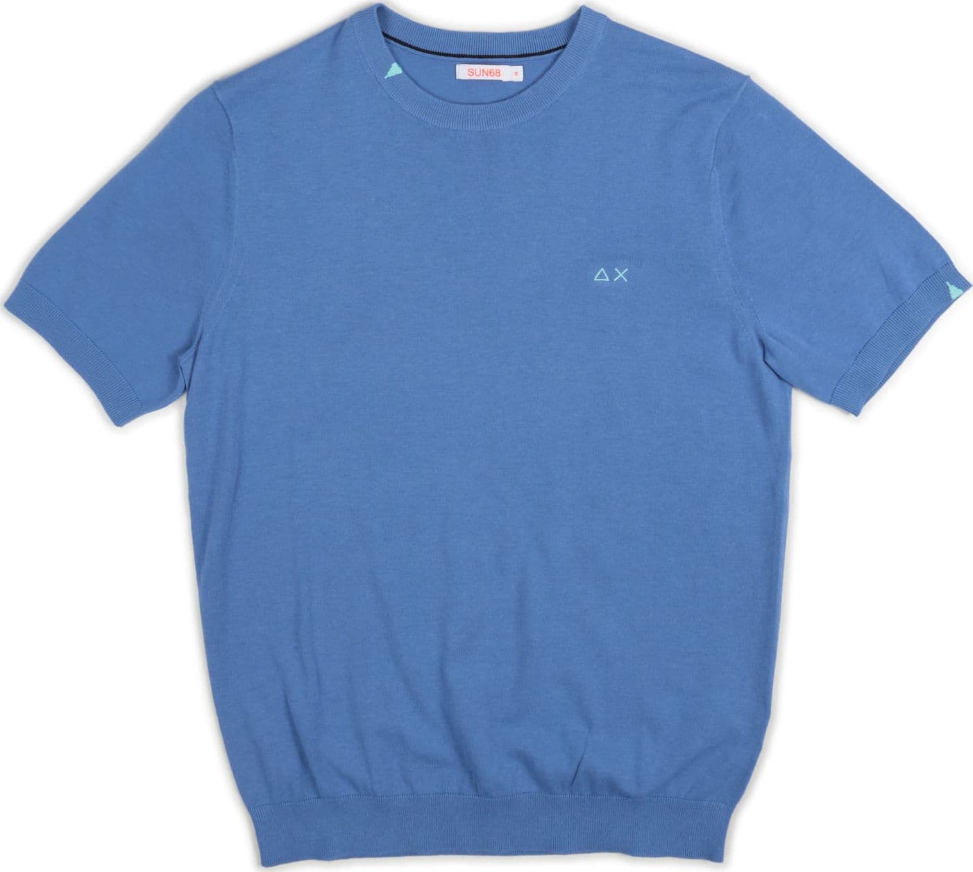 SUN68 T-shirt Uomo Sun68 K34106/56 AVIO – BLUE
