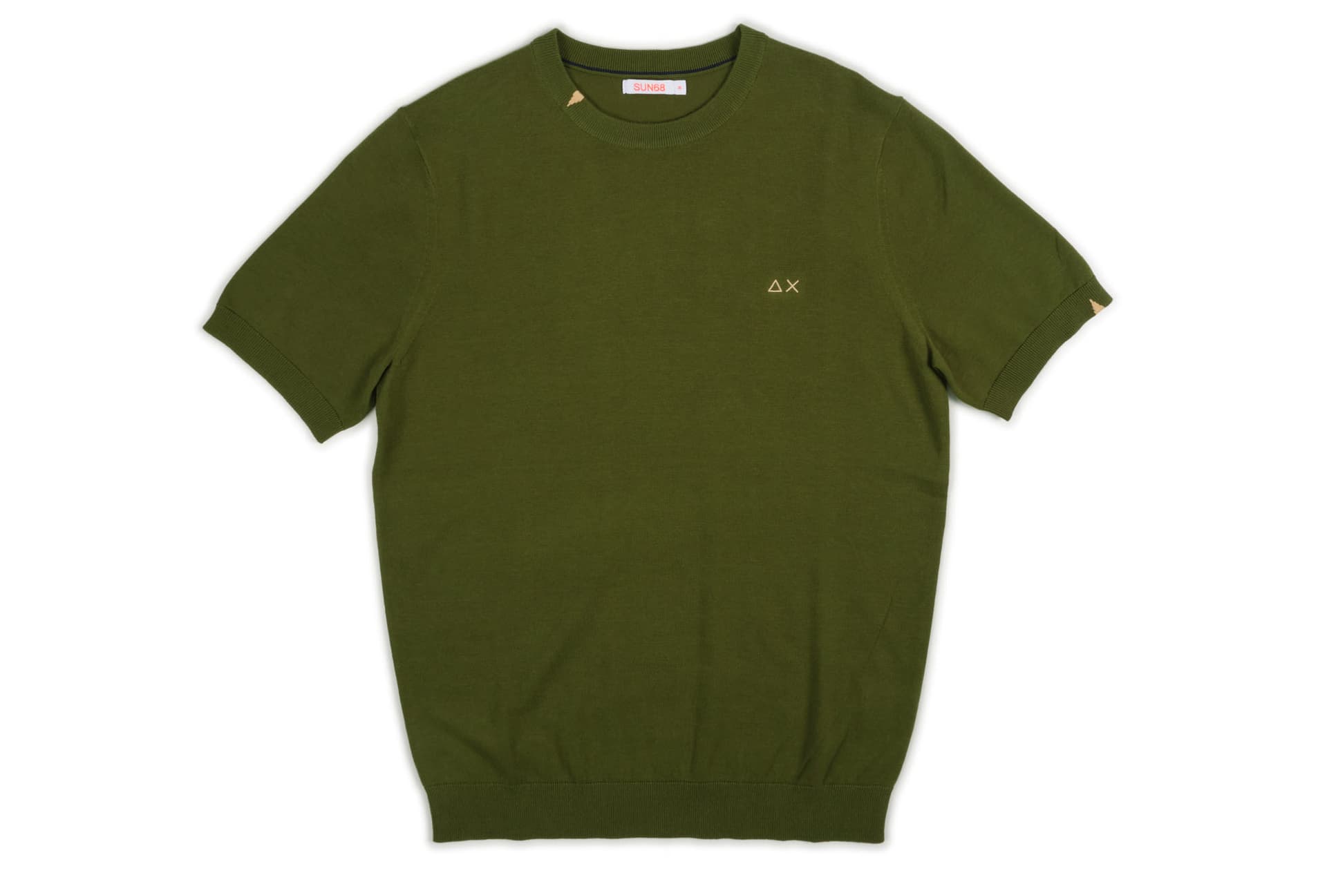 SUN68 T-shirt Uomo Sun68 K34106/37 VERDE - 2