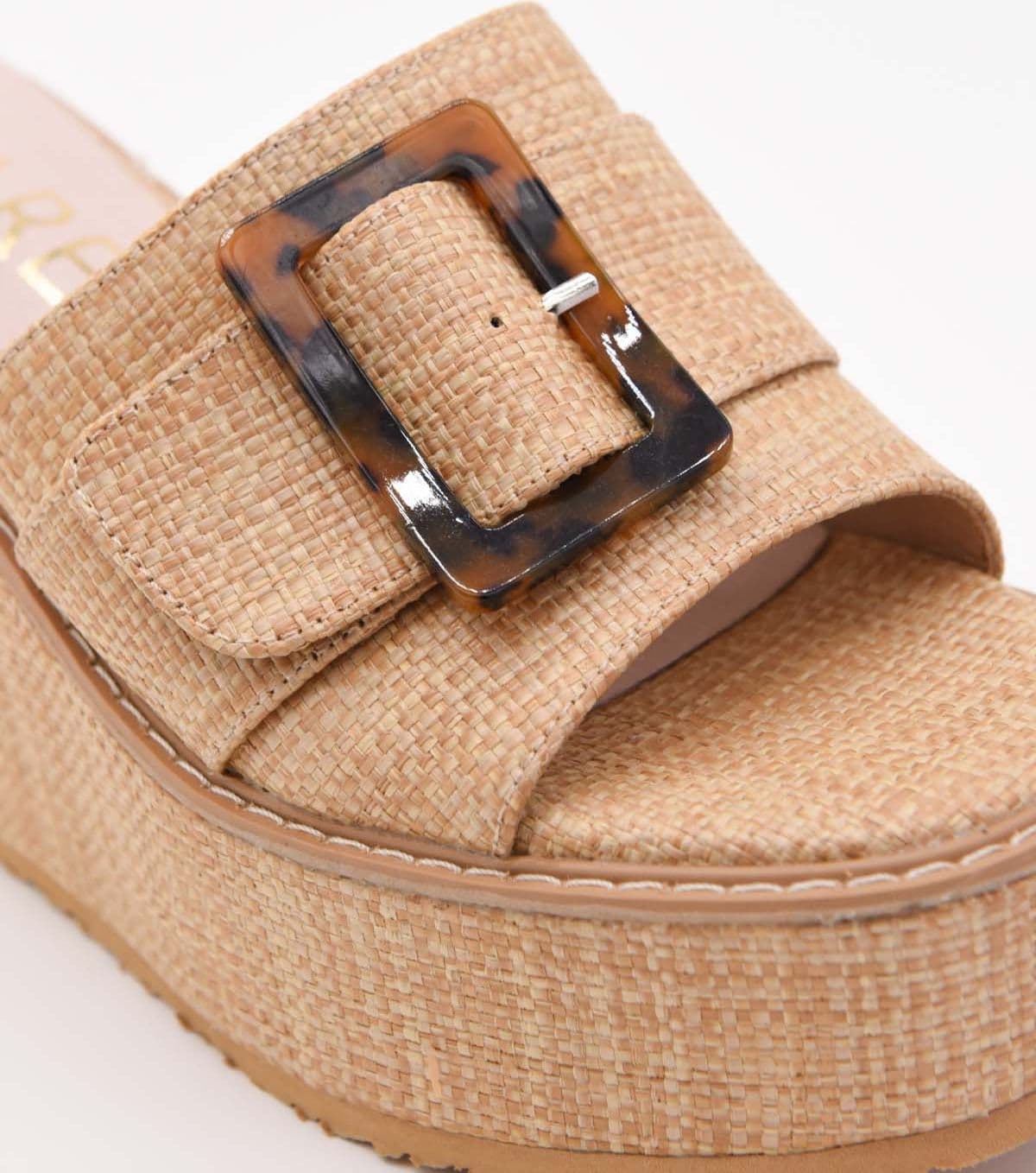 AZAREY CIABATTA PARA Donna  459J571-TAUPE Beige - 2