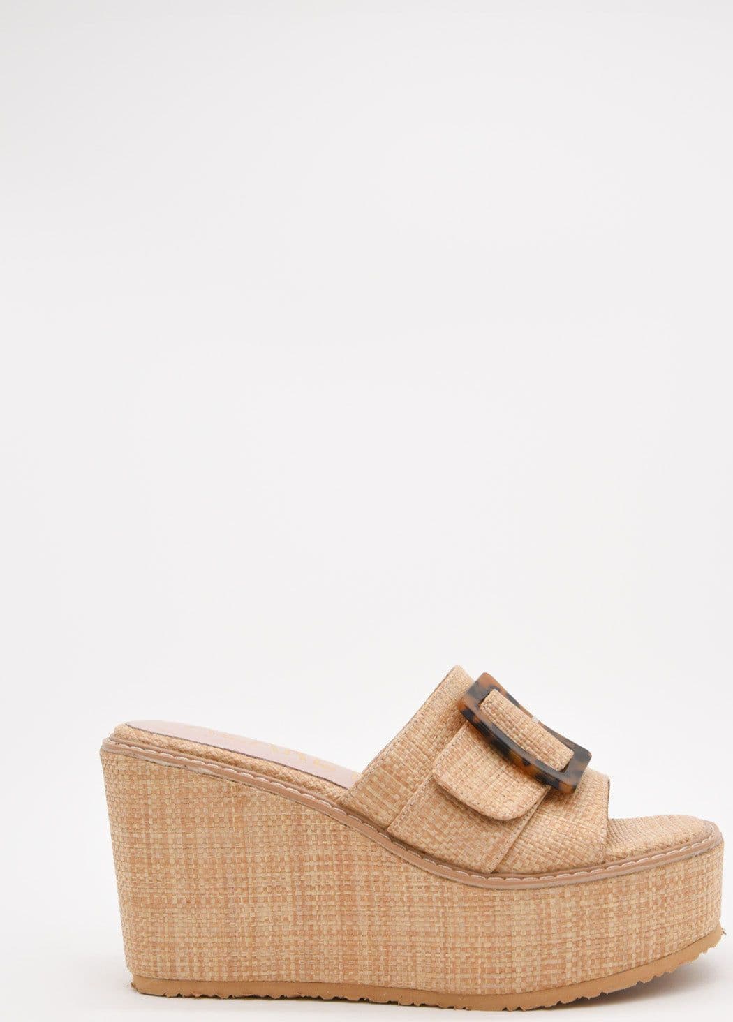 AZAREY CIABATTA PARA Donna  459J571-TAUPE Beige - 4