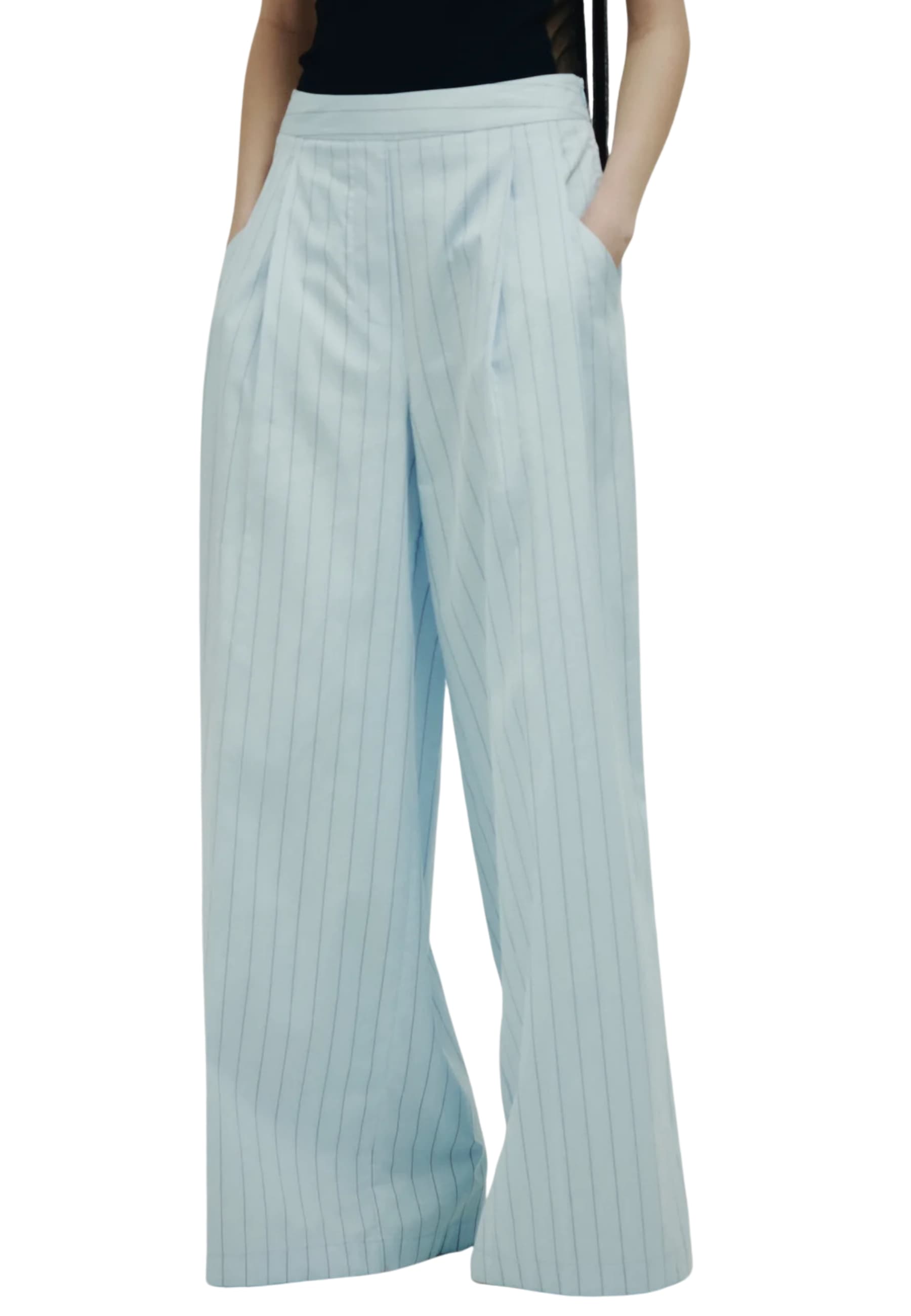 ERIKA CAVALLINI pantalone Donna  gessato - 4
