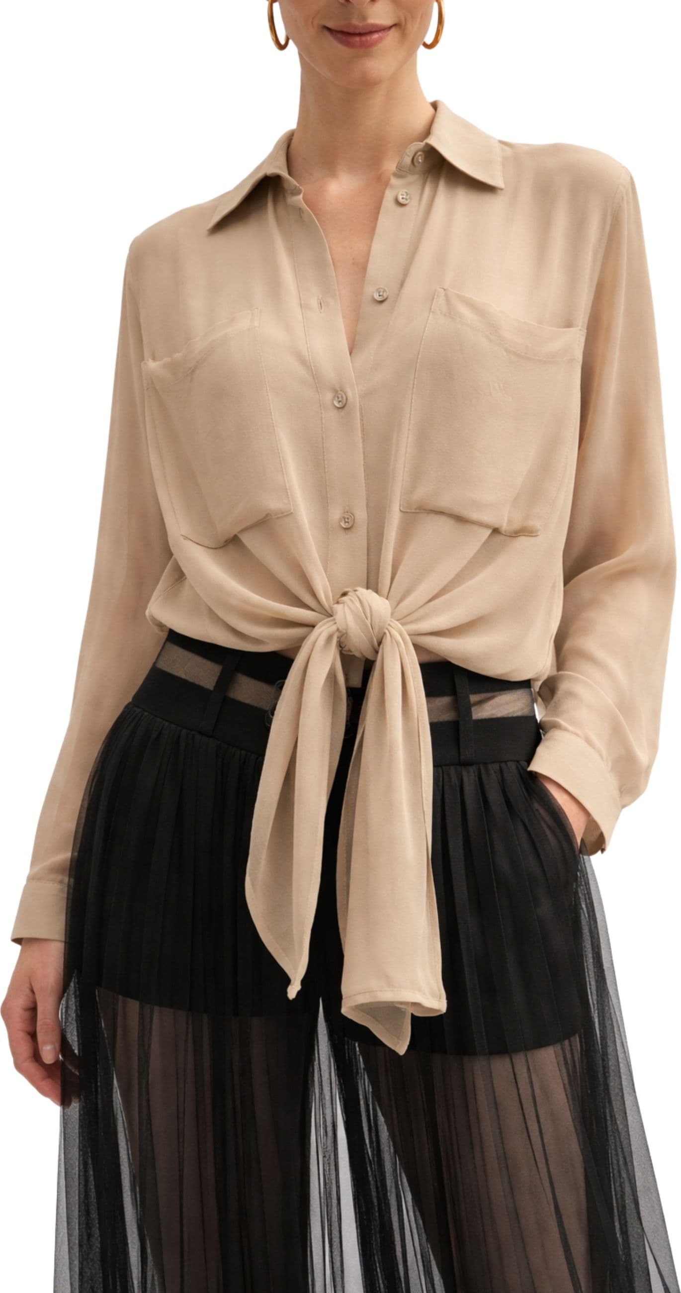 ERIKA CAVALLINI CAMICIA Donna  con tasche - 4