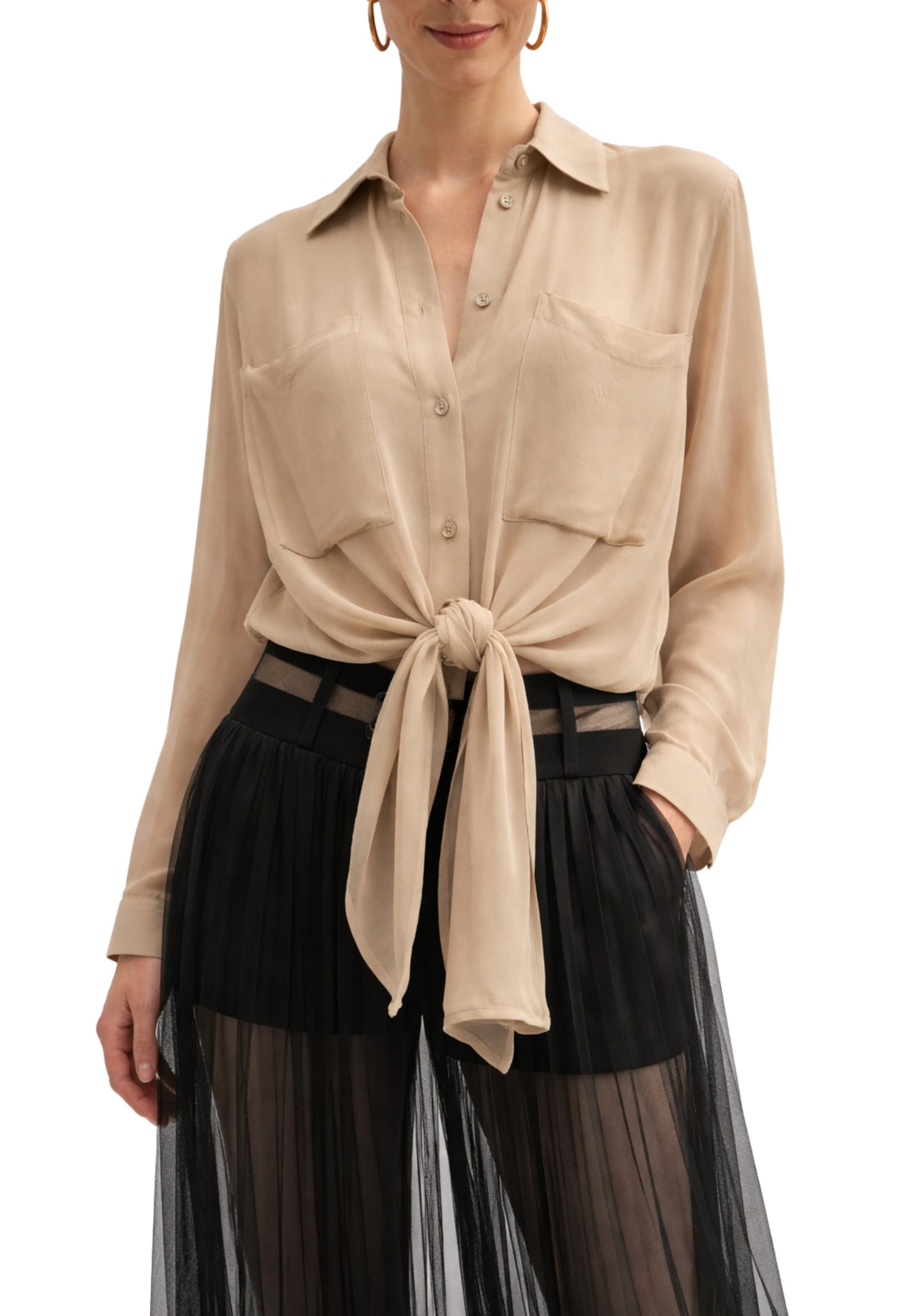 ERIKA CAVALLINI CAMICIA Donna  con tasche - 4