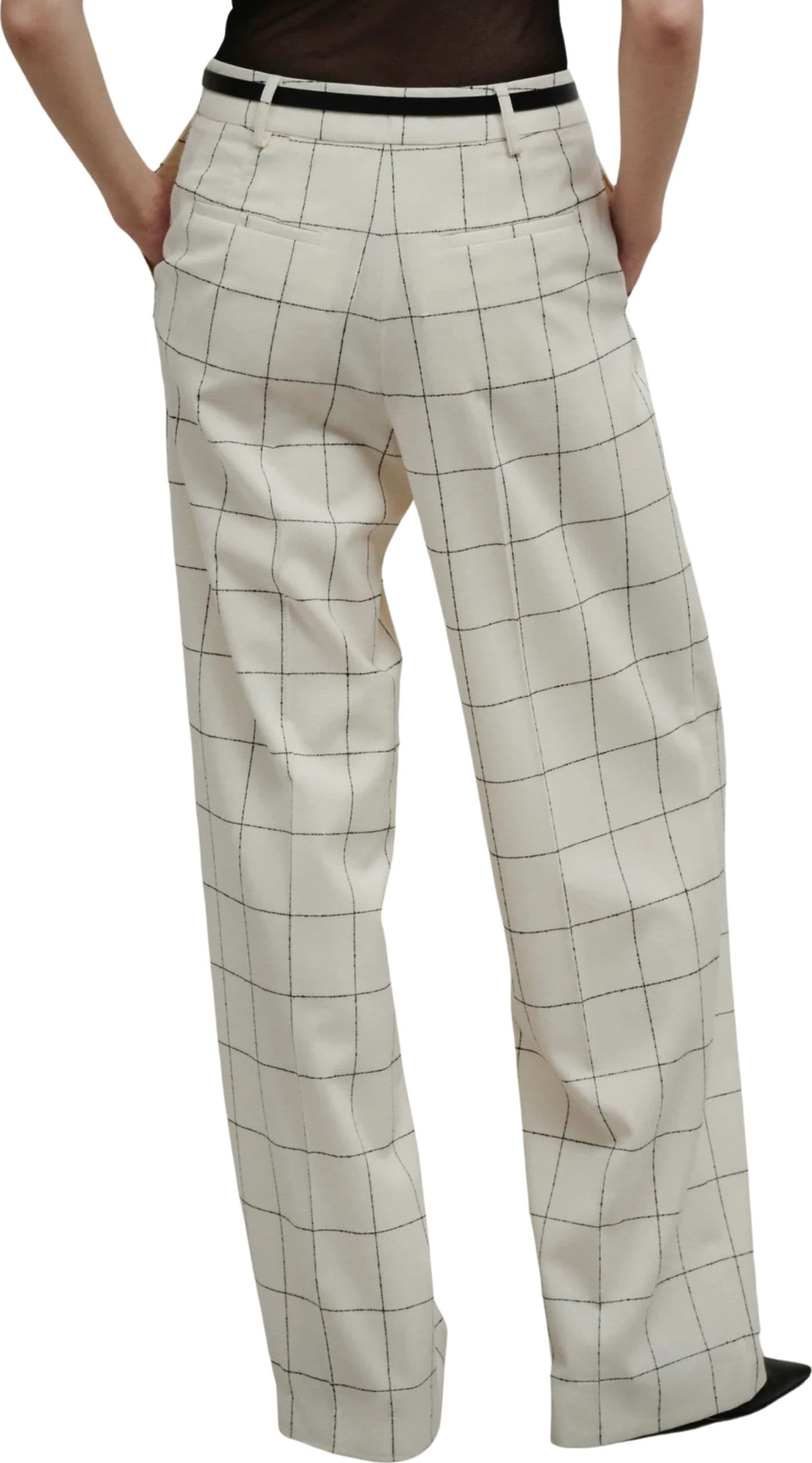 ERIKA CAVALLINI PANTALONE Donna  a quadri - 3