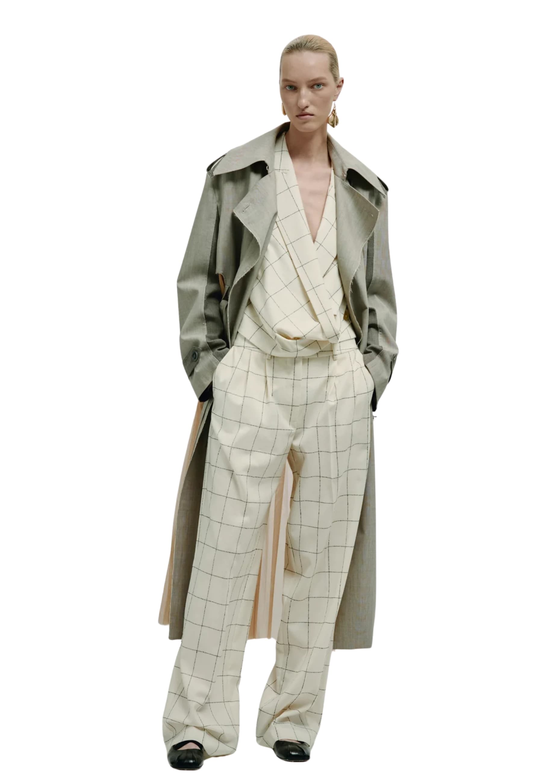 ERIKA CAVALLINI GILET Donna  con drappeggio - 4