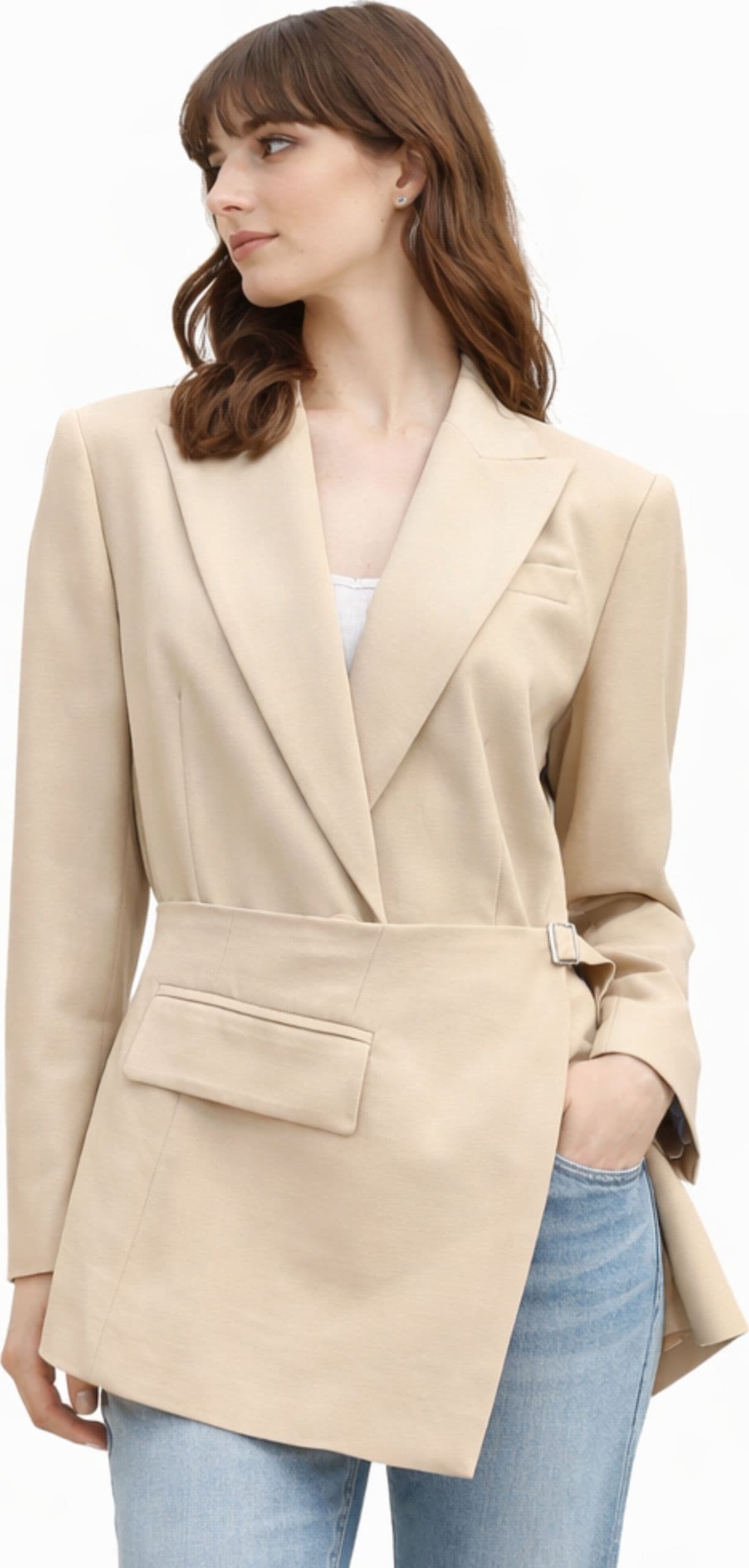 ERIKA CAVALLINI BLAZER Donna  spalla squadrata - 4