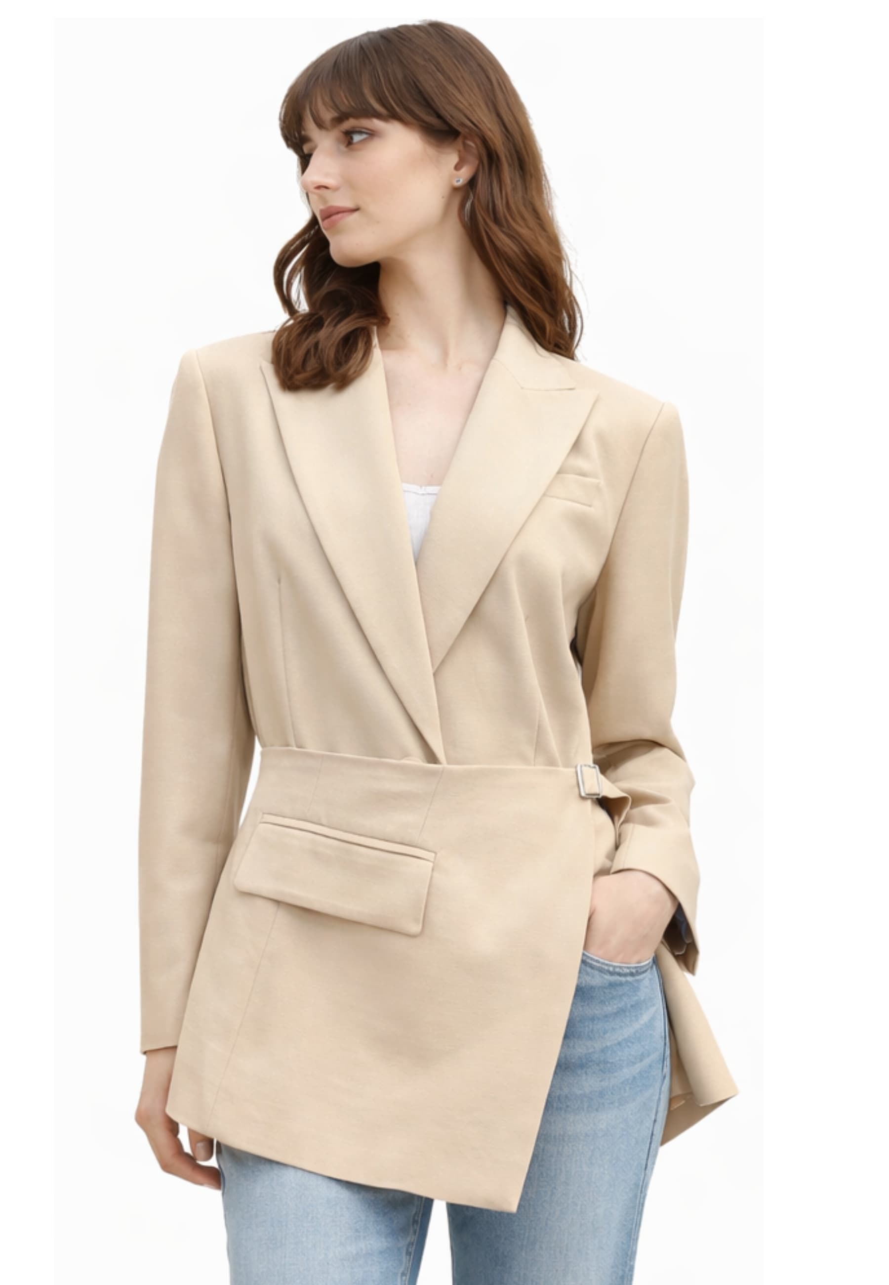 ERIKA CAVALLINI BLAZER Donna  spalla squadrata - 4