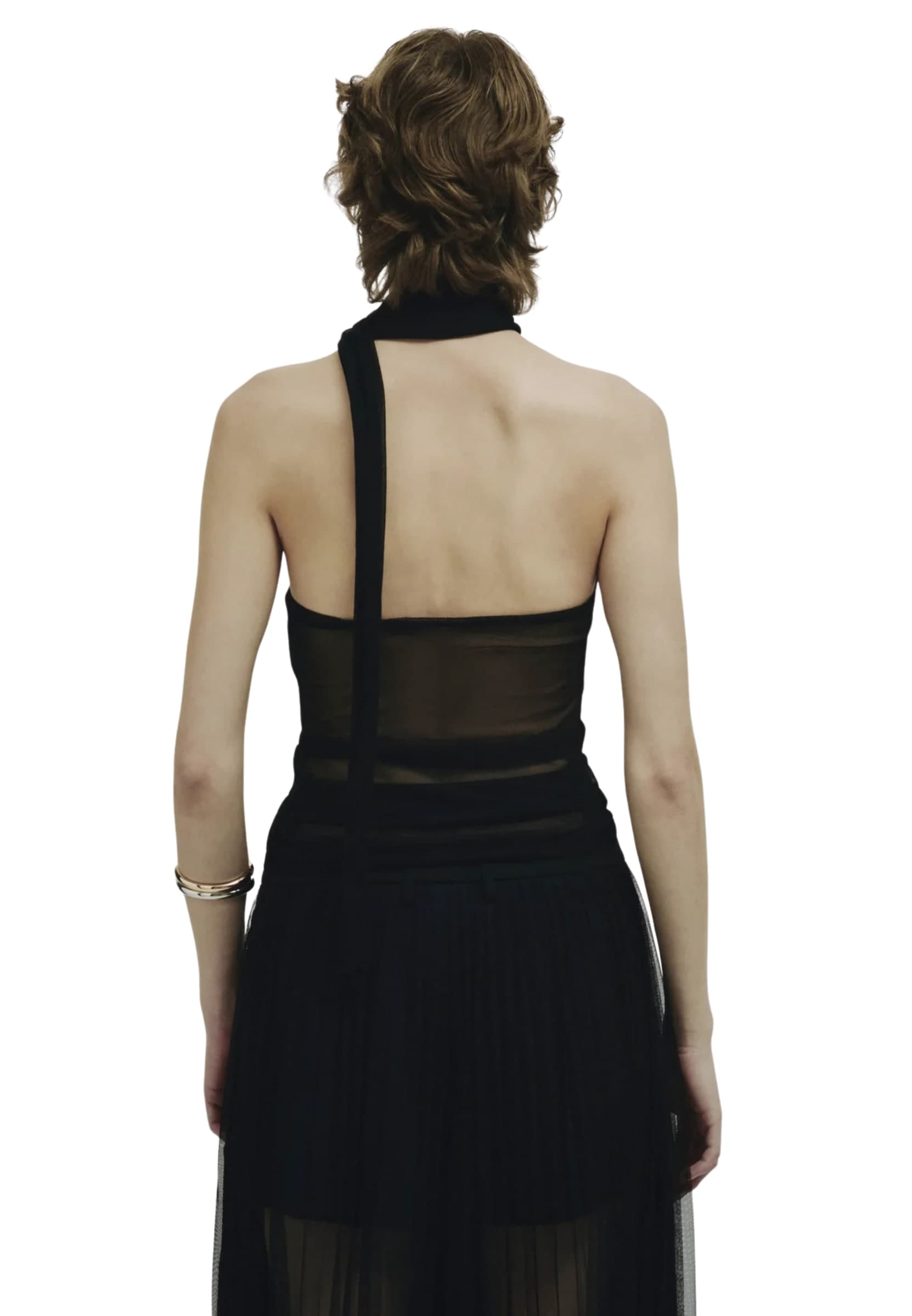 ERIKA CAVALLINI TOP Donna  SCIARPA IN TULLE - 2