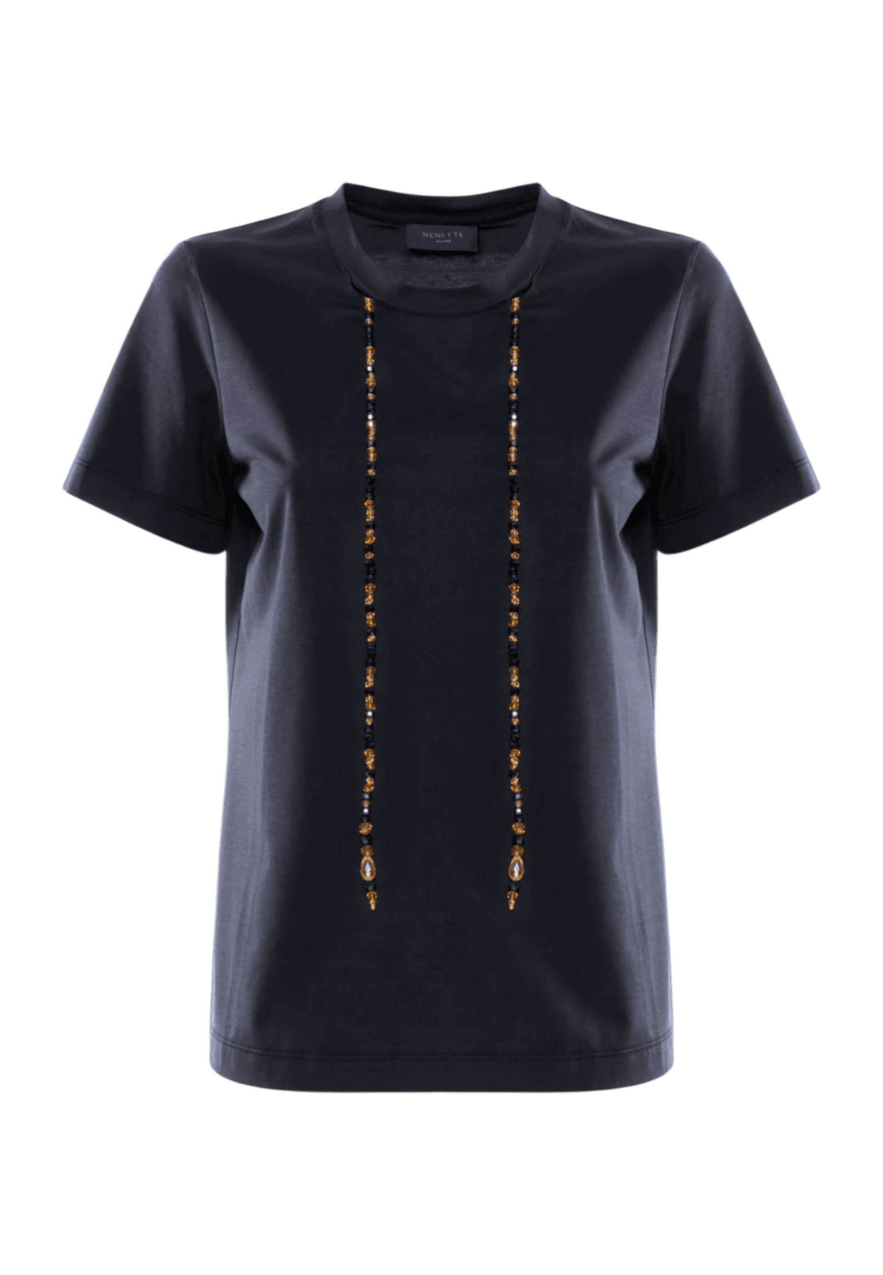 NENETTE T-shirt Donna Nenette FERSI_NERO - 6