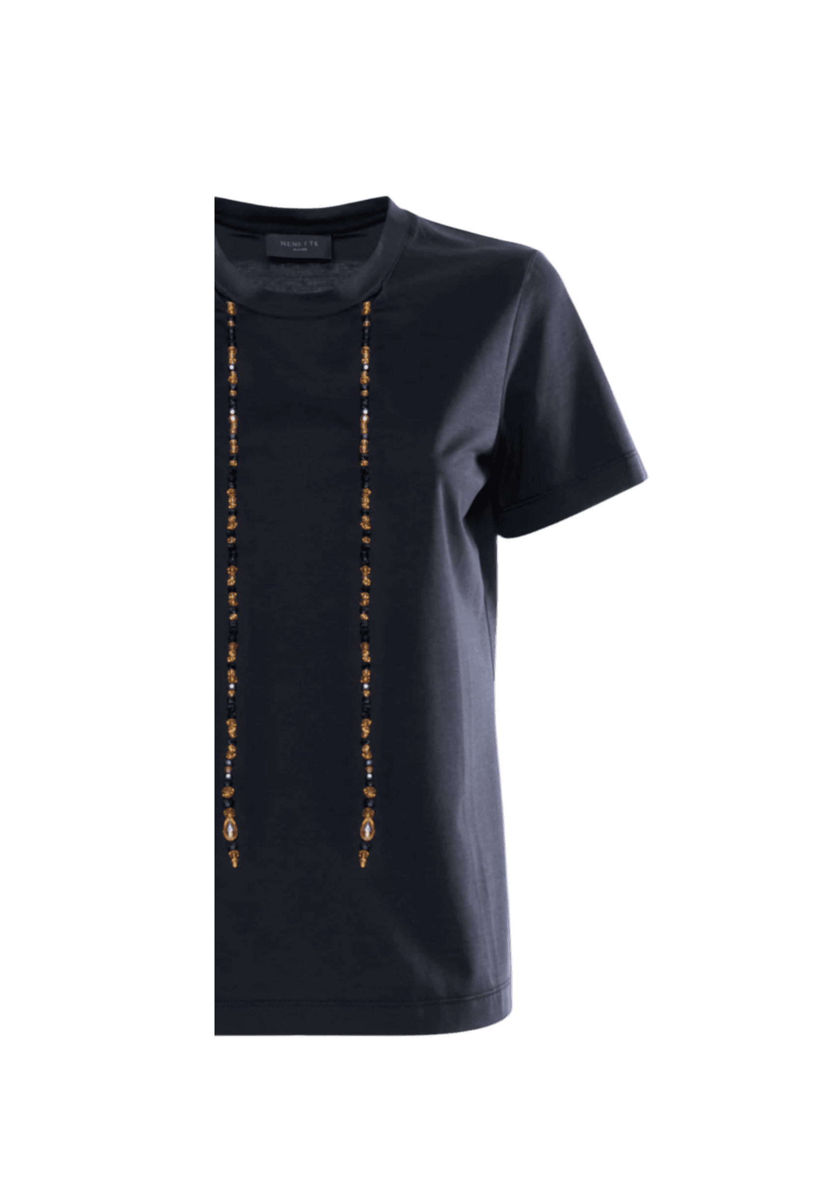 NENETTE T-shirt Donna Nenette FERSI_NERO - 3