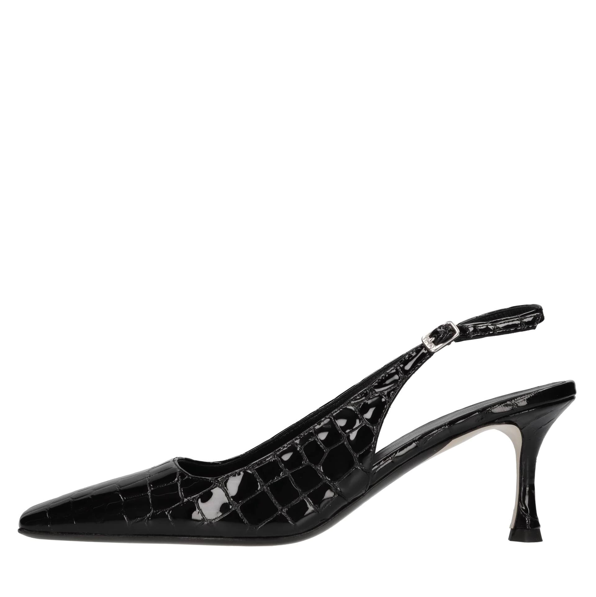 N°21  Scarpe con Tacco Nero - 6