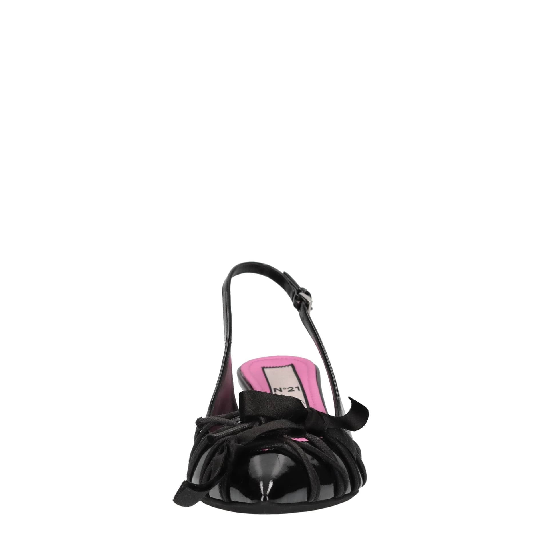 N°21  Scarpe con Tacco Nero - 4