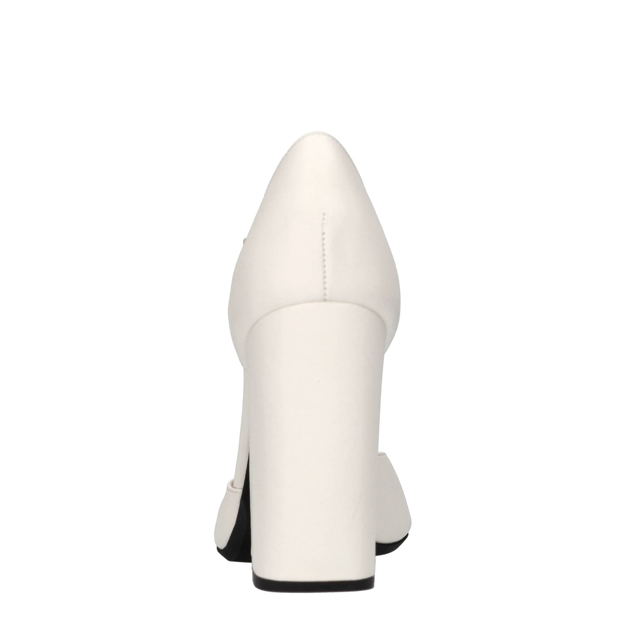 N°21  Scarpe con Tacco Bianco - 2