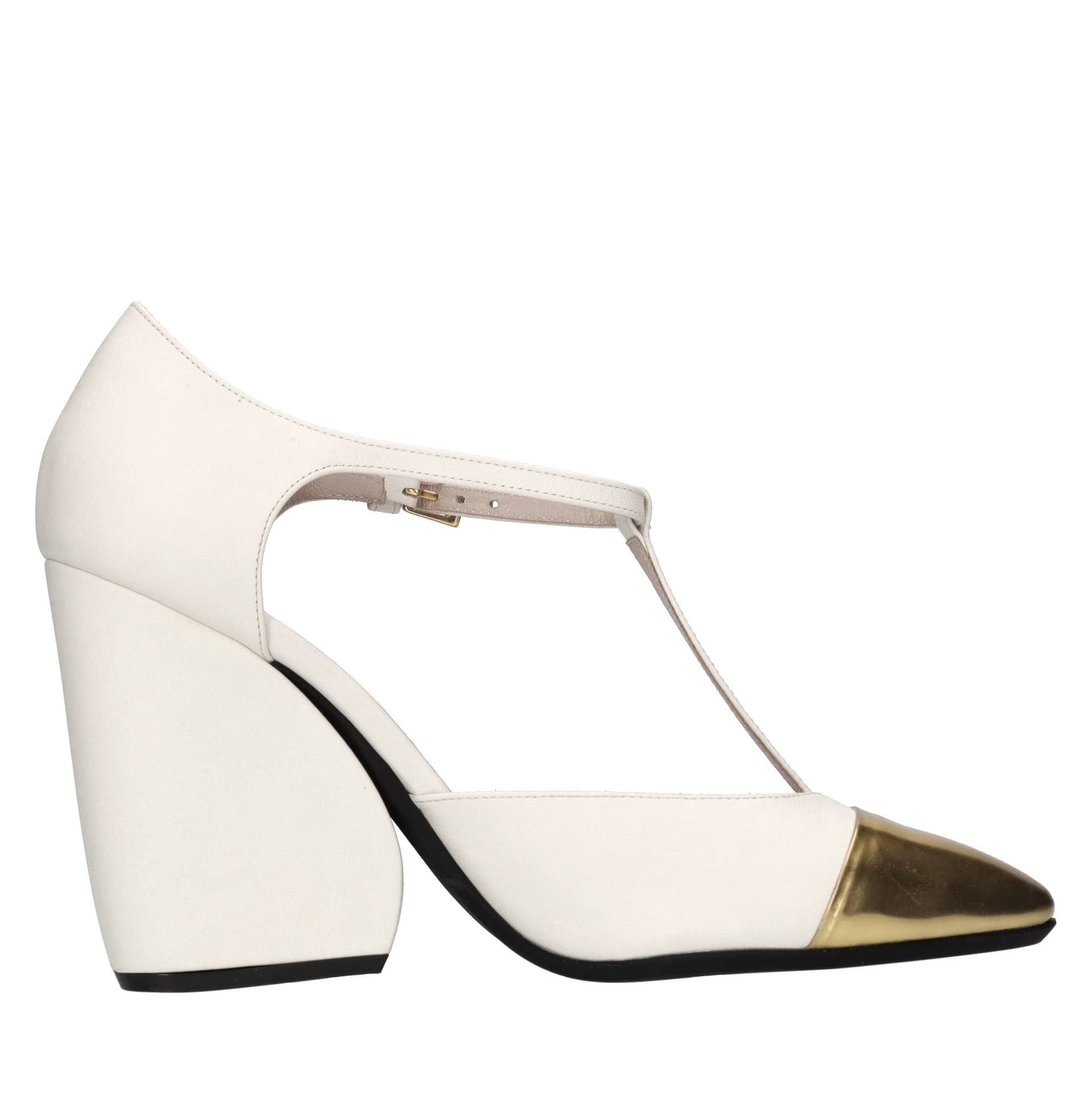 N°21  Scarpe con Tacco Bianco - 3