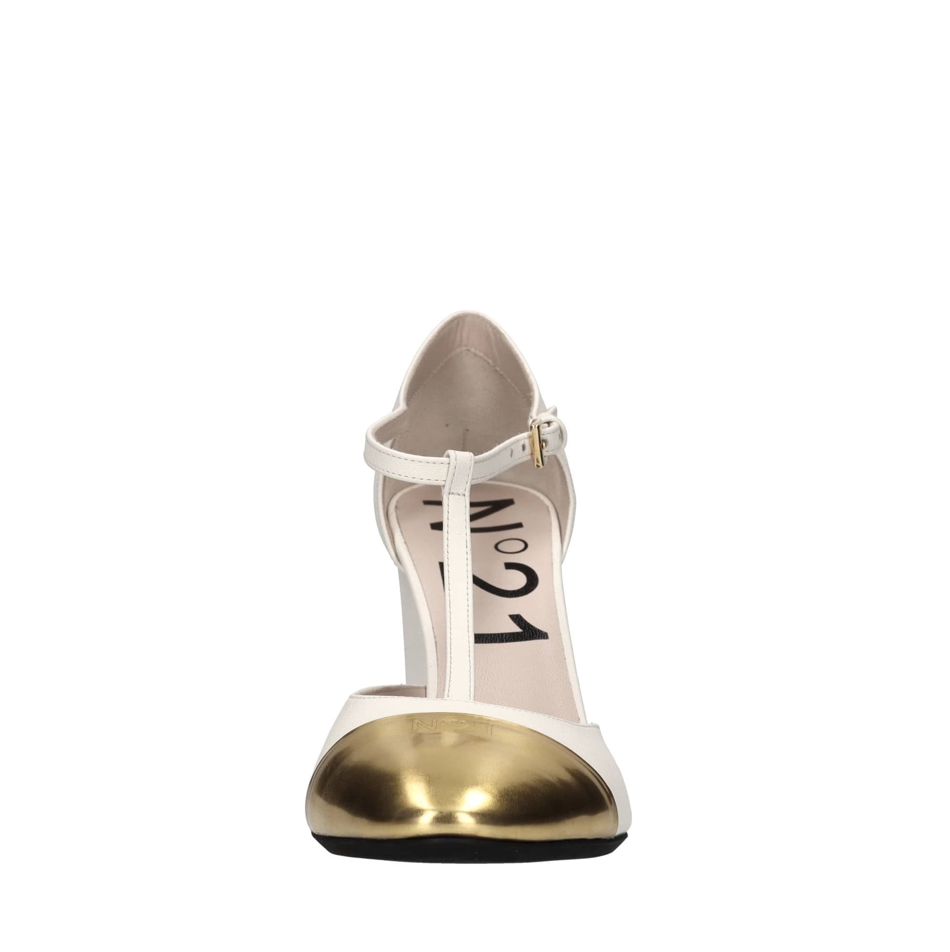 N°21  Scarpe con Tacco Bianco - 4