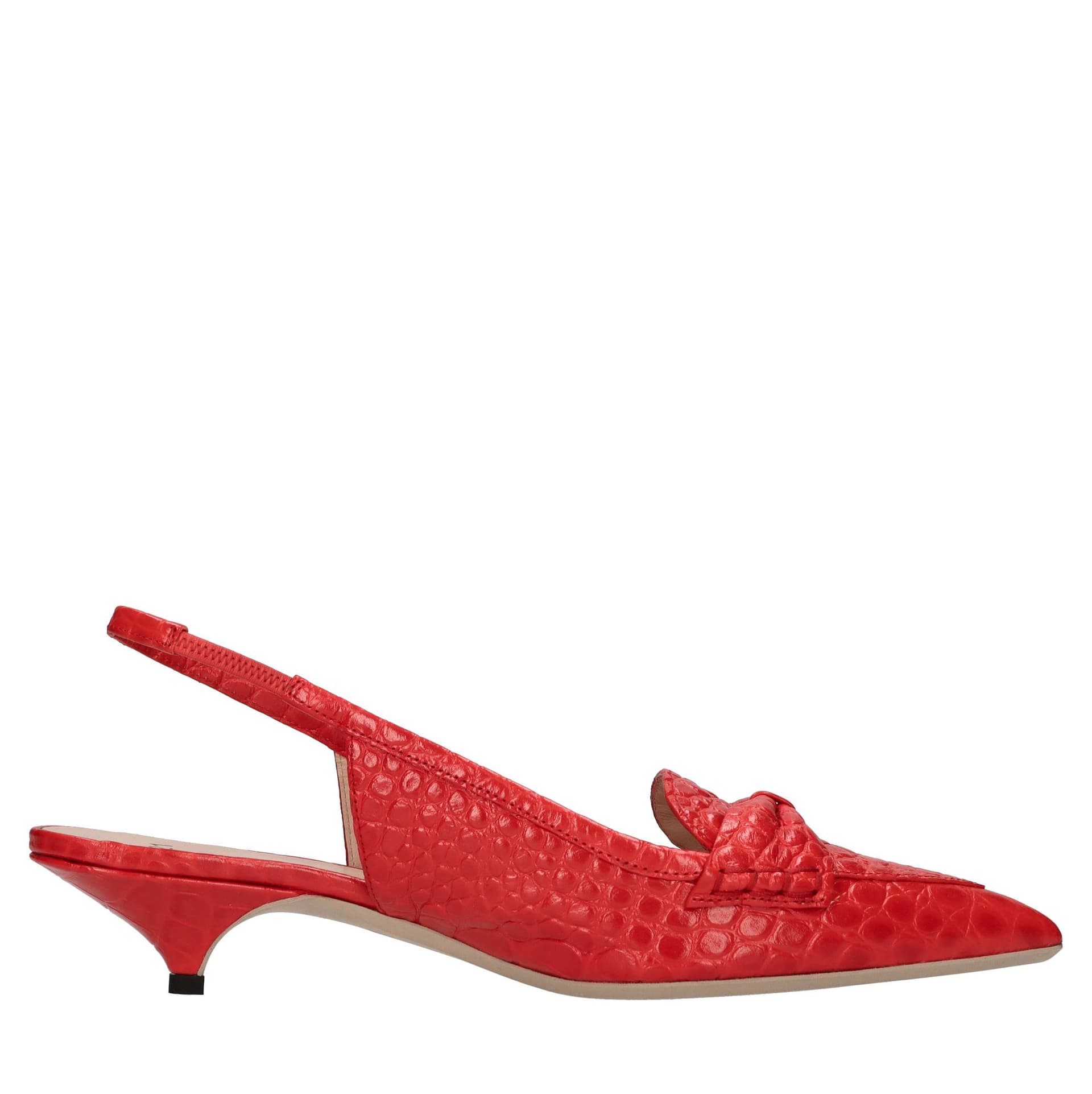 N°21  Scarpe con Tacco Rosso - 6