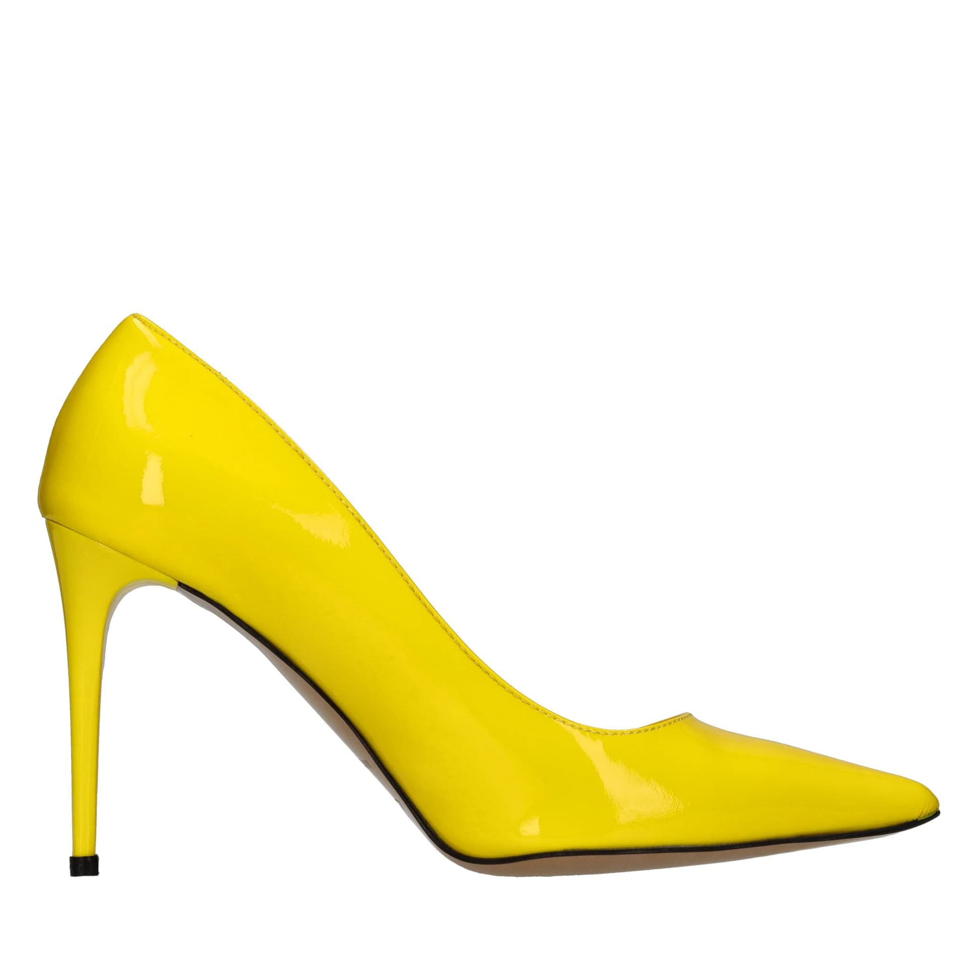 Bruglia  Scarpe con Tacco Giallo - 3