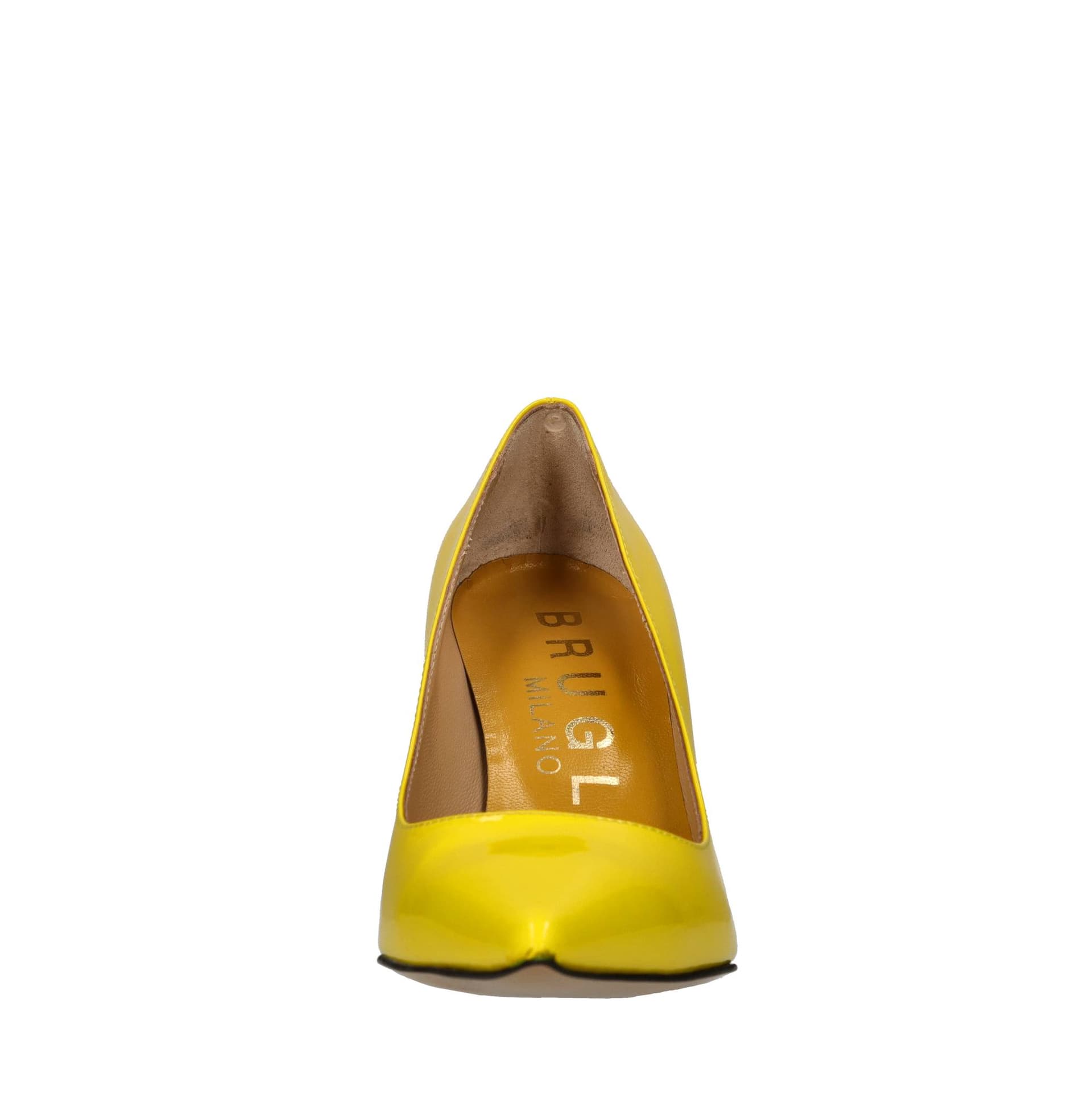 Bruglia  Scarpe con Tacco Giallo - 4