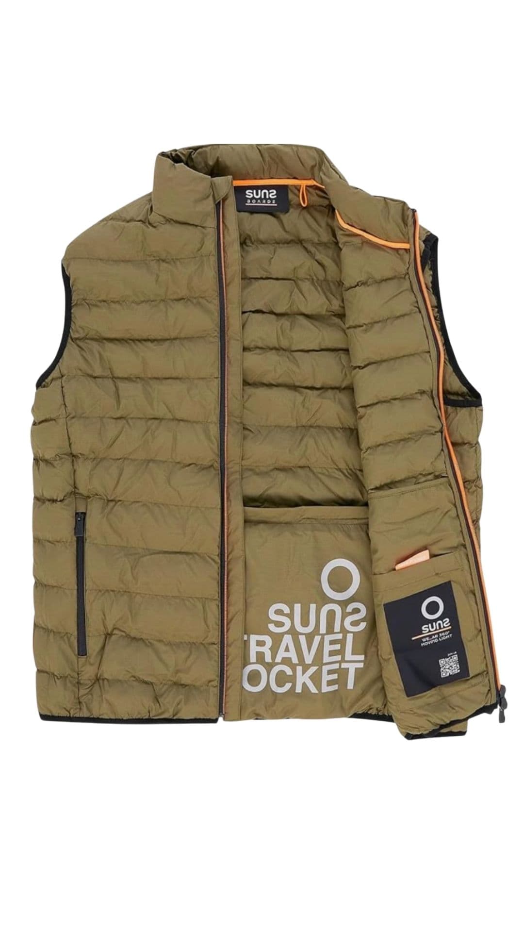 SUNS Giubotto smanicato Uomo Suns Oty Light Olive - 3