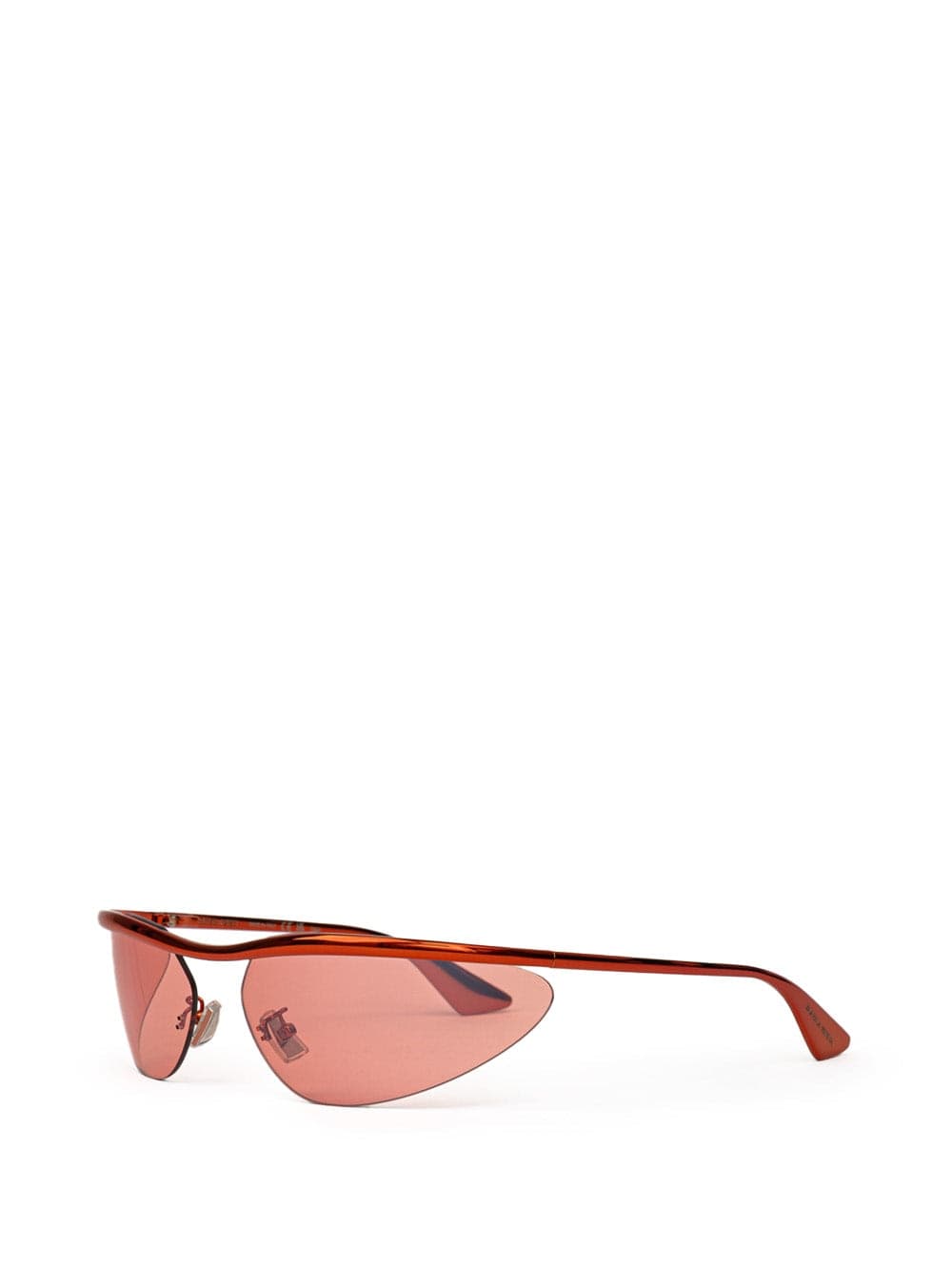 Bottega Veneta Occhiali da Sole in Metallo Arancione - 2