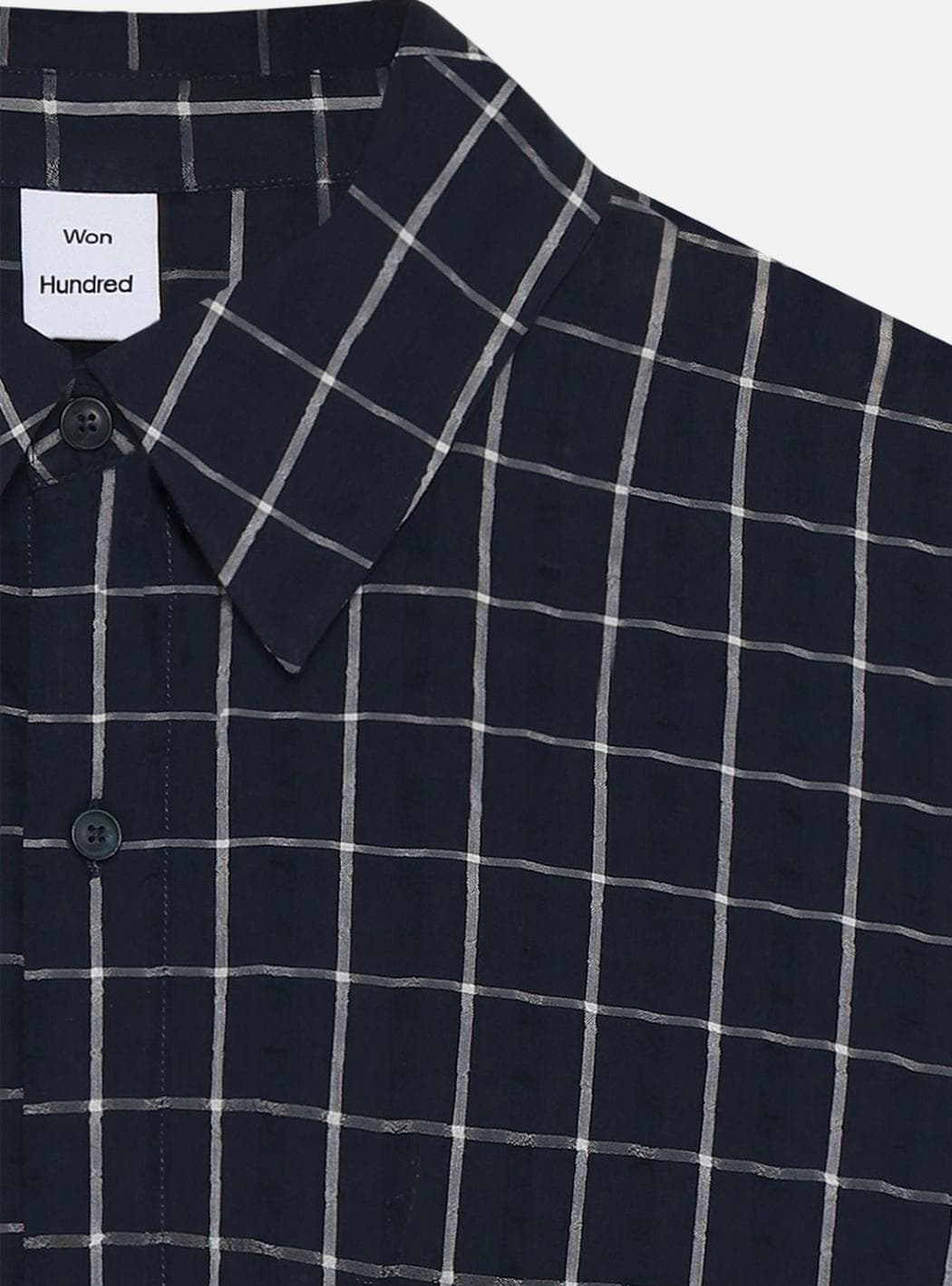 WON HUNDRED Maza Check Shirt - 3
