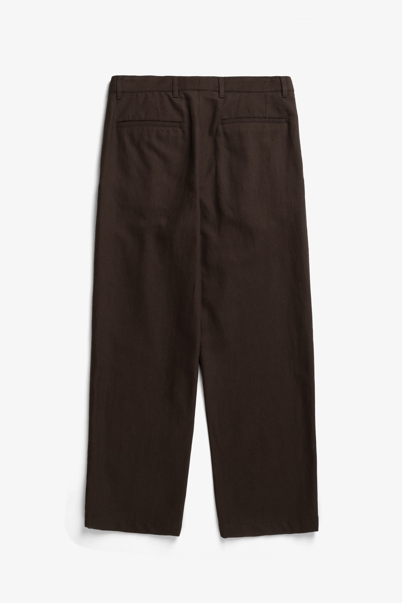 NORSE PROJECTS Hestur Relaxed Cotton Linen Twill Pleated Trousers - 3