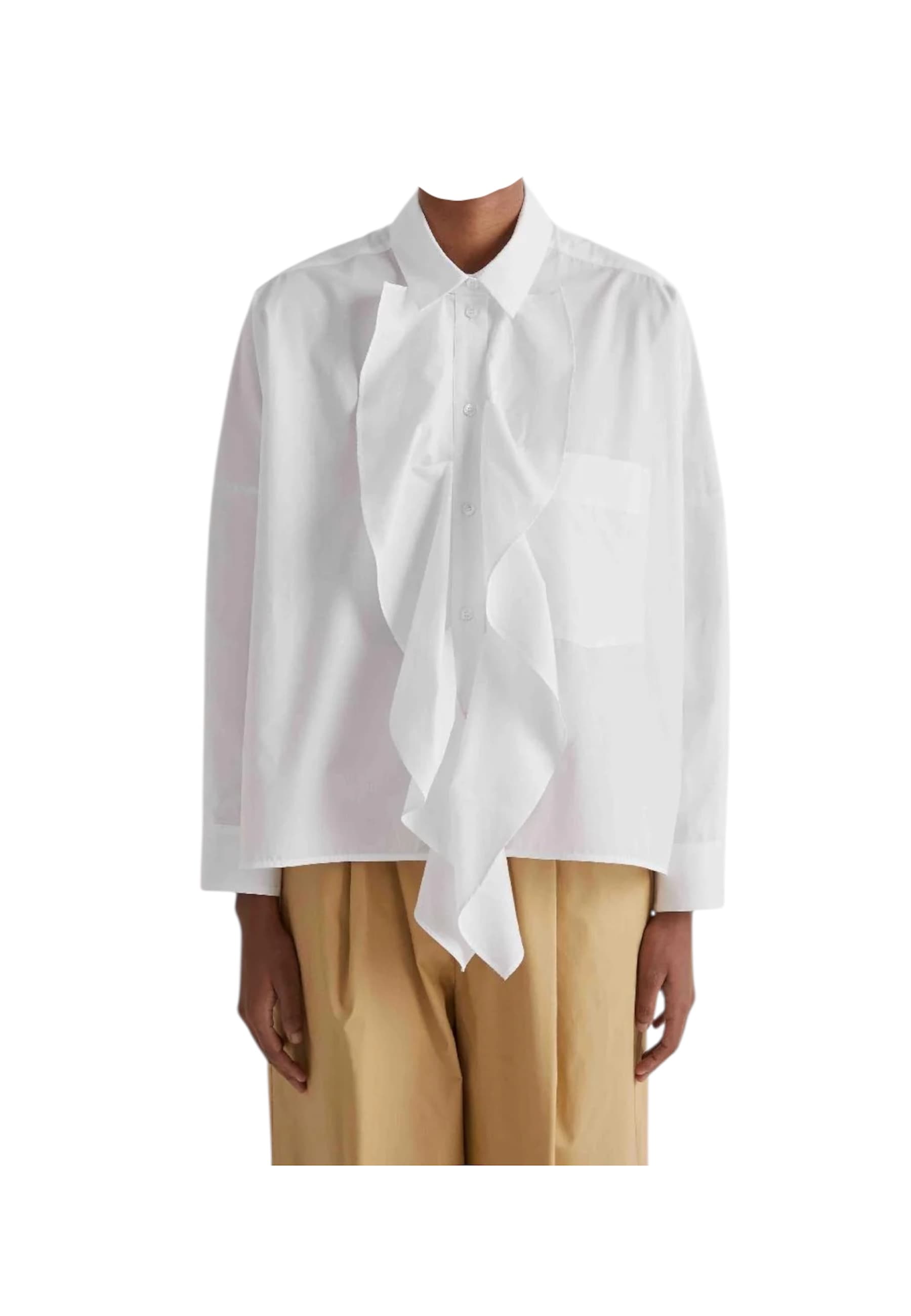 MEIMEIJ Camicia cotone Donna  con rouches - 3