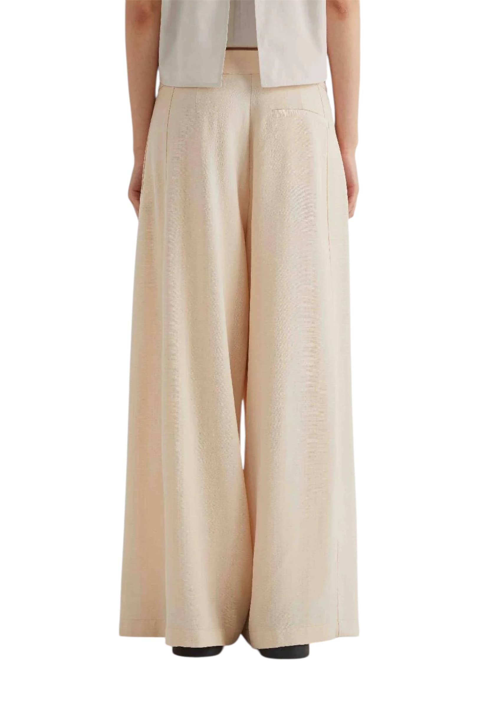 MEIMEIJ Pantalone palazzo Donna  con pences - 2