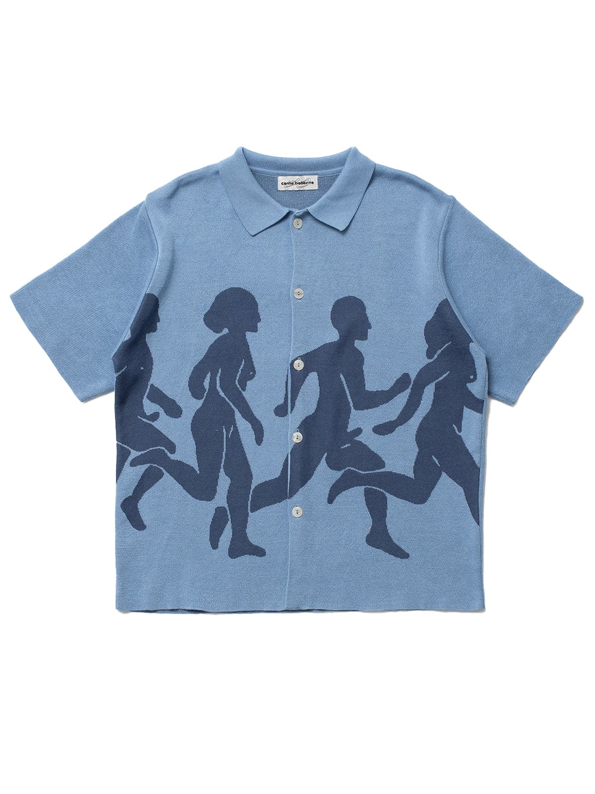 CARNE BOLLENTE Carne Bollente - Maglia Blu da Uomo - 5
