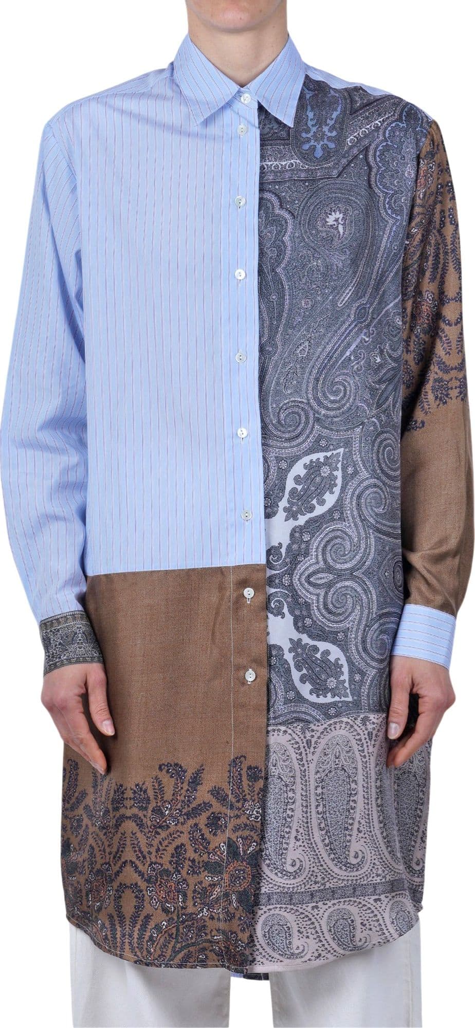 PIERRE-LOUIS MASCIA Pierre-Louis Mascia - Camicia - 470091 - Fantasia Azzurro - 3