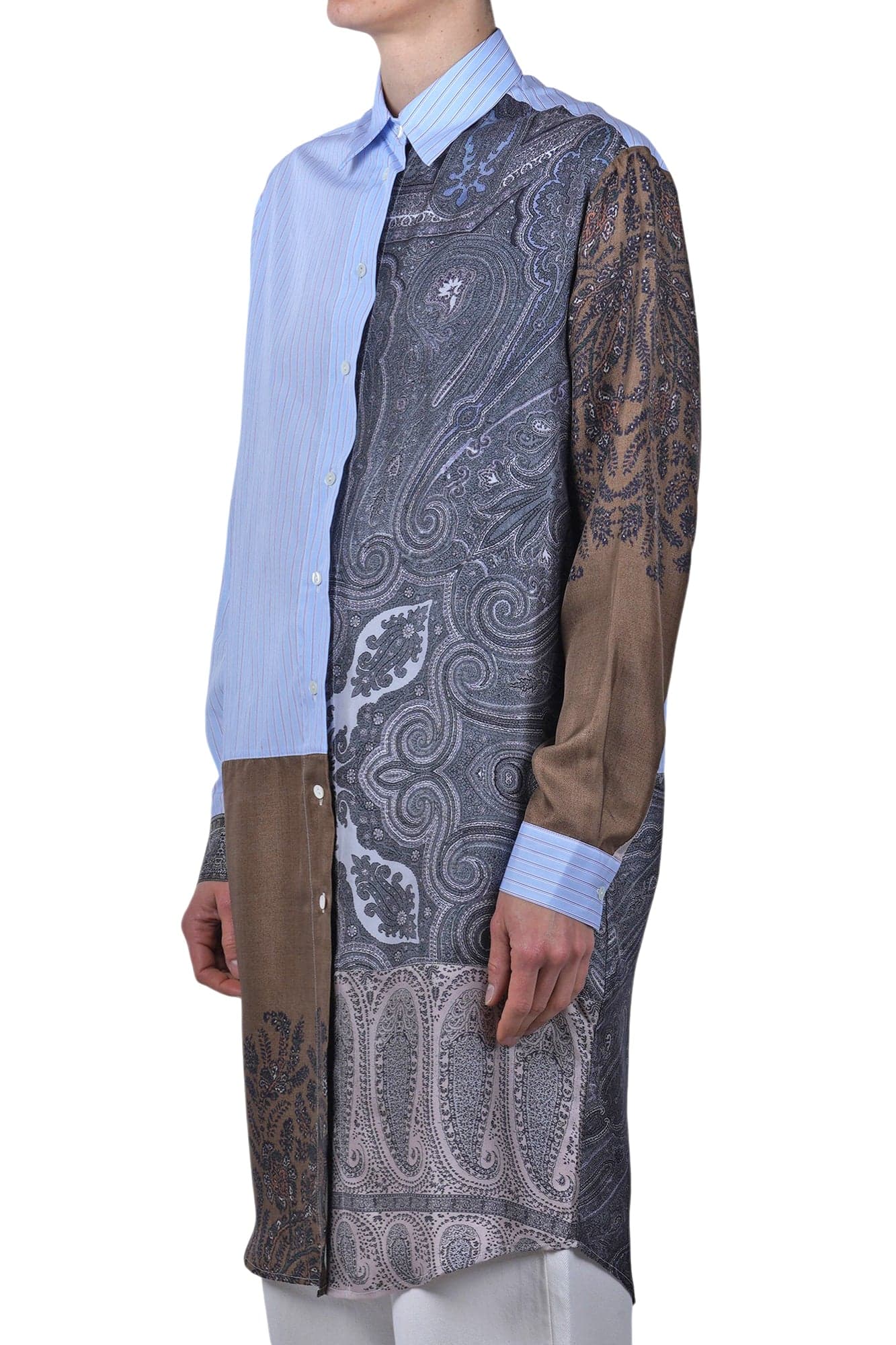 PIERRE-LOUIS MASCIA Pierre-Louis Mascia - Camicia - 470091 - Fantasia Azzurro - 4