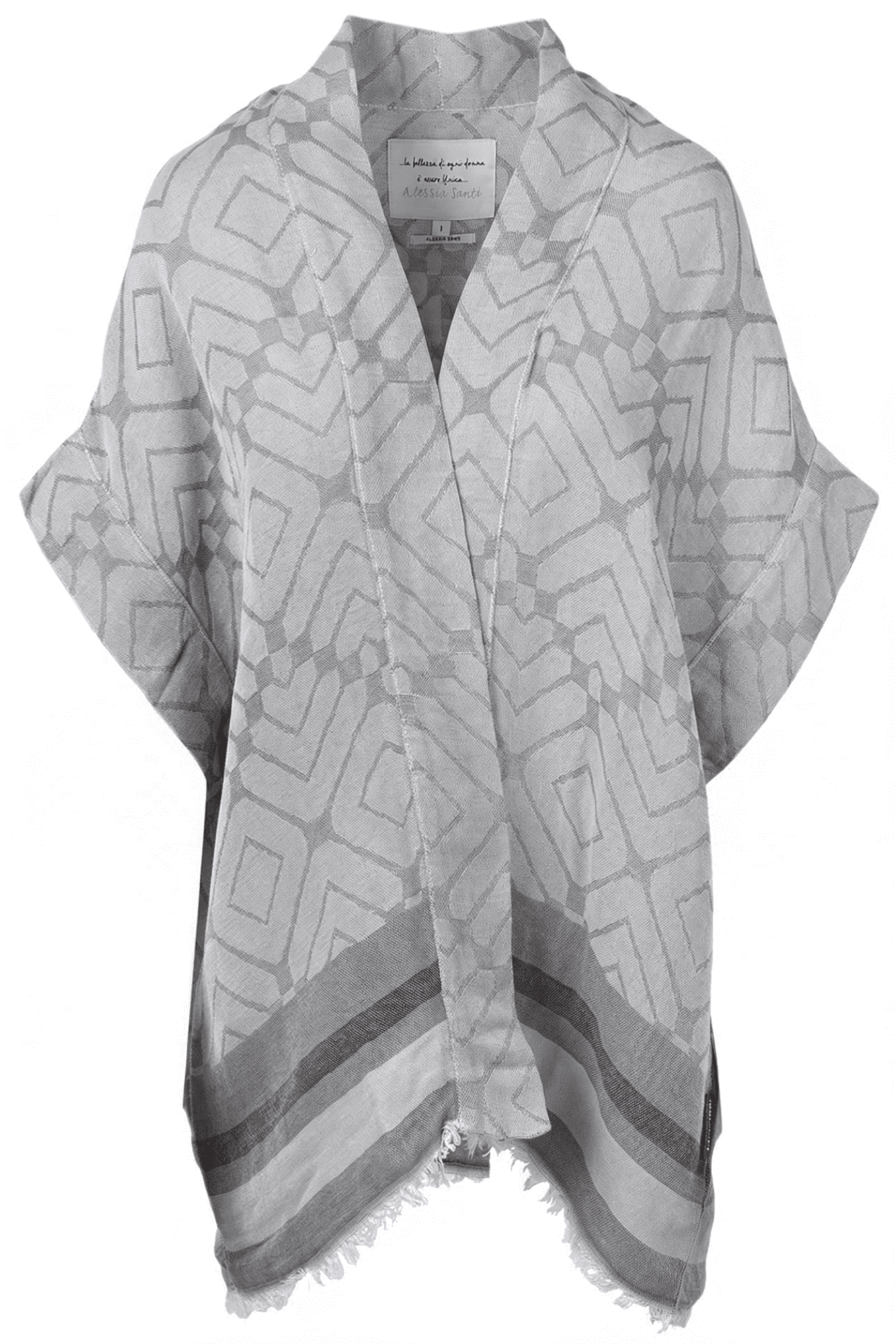 ALESSIA SANTI Alessia Santi - Kimono - 470183 - Beige/Tortora - 7