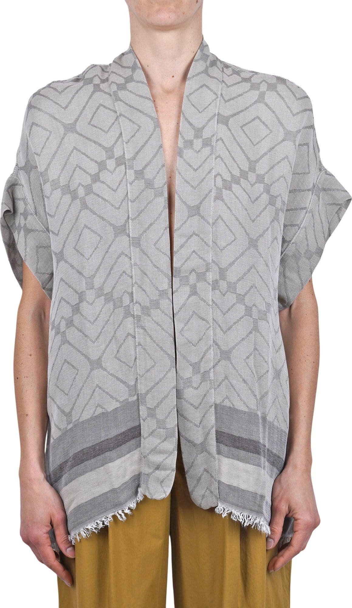 ALESSIA SANTI Alessia Santi - Kimono - 470183 - Beige/Tortora - 3