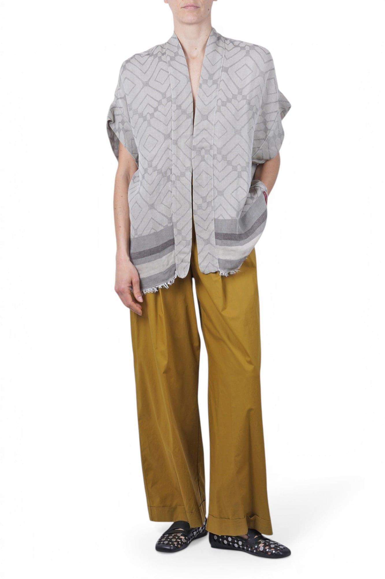 ALESSIA SANTI Alessia Santi - Pantalone - 470170 - Senape - 2