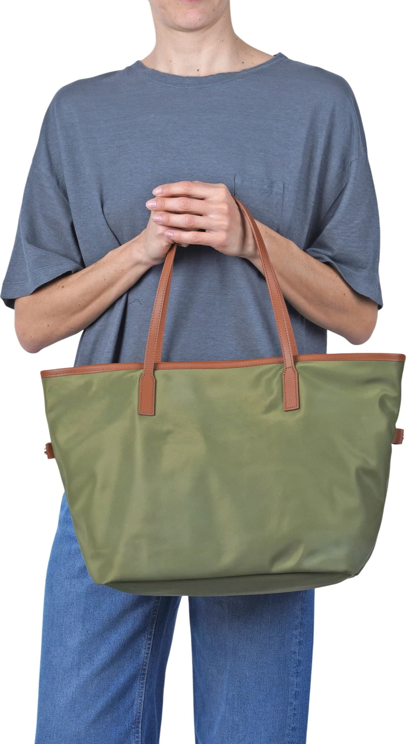 MC2 SAINT BARTH MC2 Saint Barth - Borsa grande - 470964 - Militare - 2