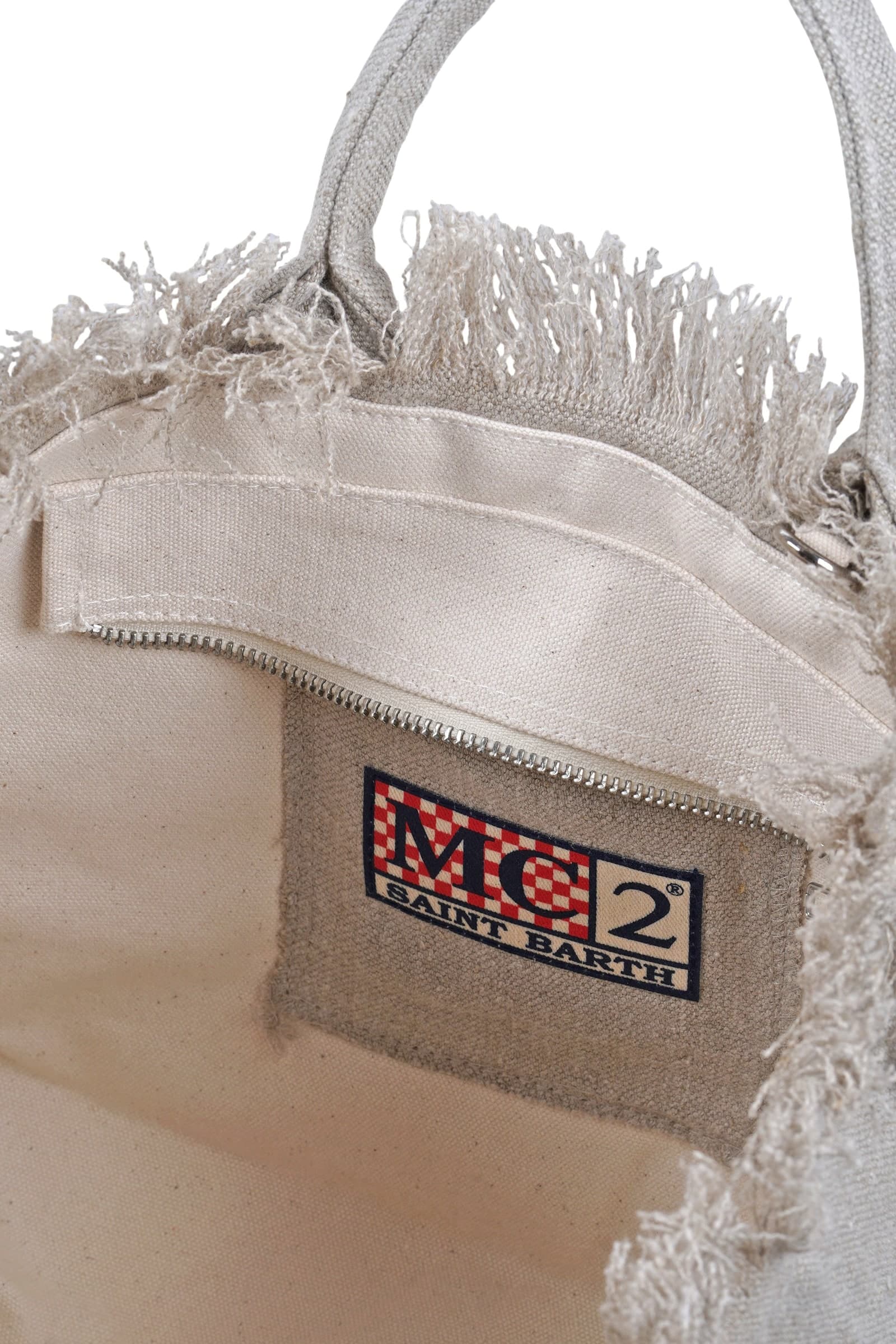 MC2 SAINT BARTH MC2 Saint Barth - Borsa media - 471026 - Beige - 5