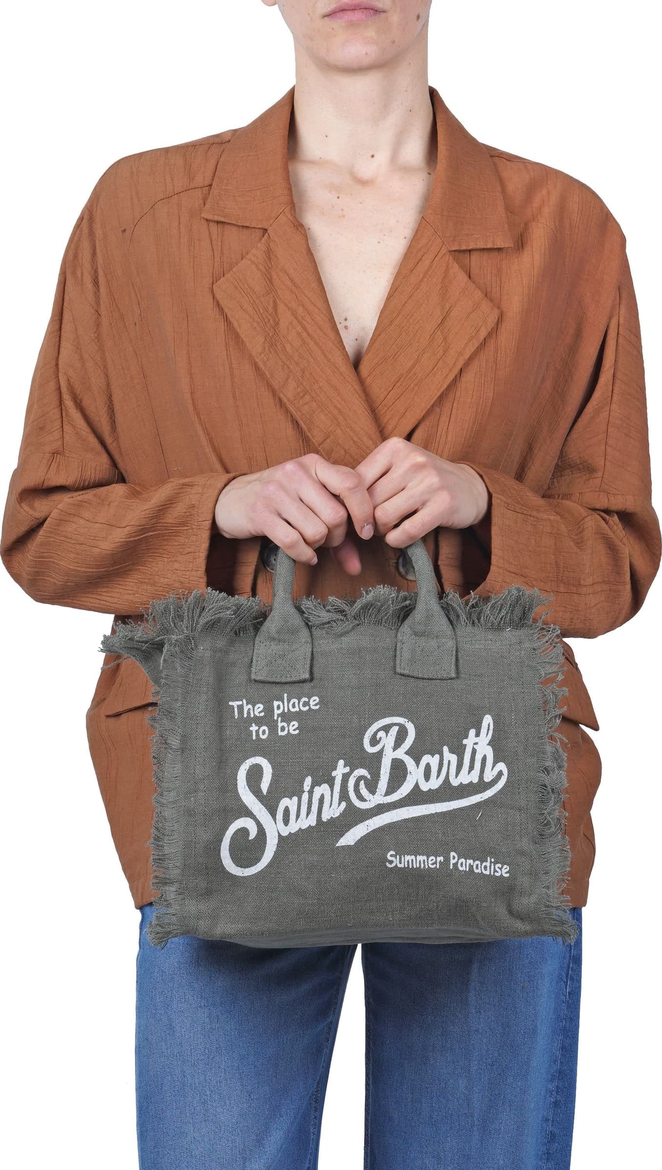 MC2 SAINT BARTH MC2 Saint Barth - Borsa media - 471027 - Militare - 2