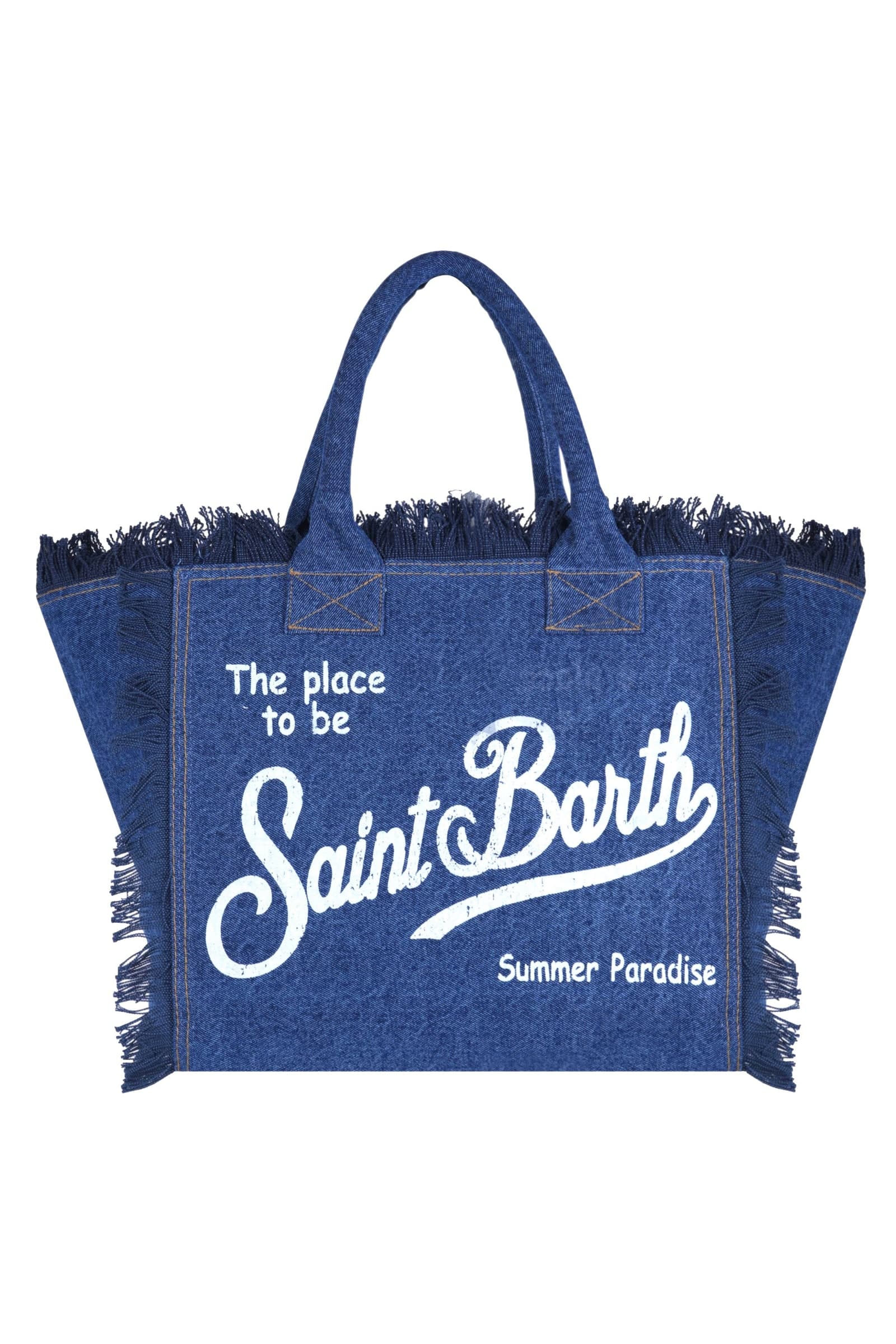 MC2 SAINT BARTH MC2 Saint Barth - Borsa grande - 471034 - Denim - 4