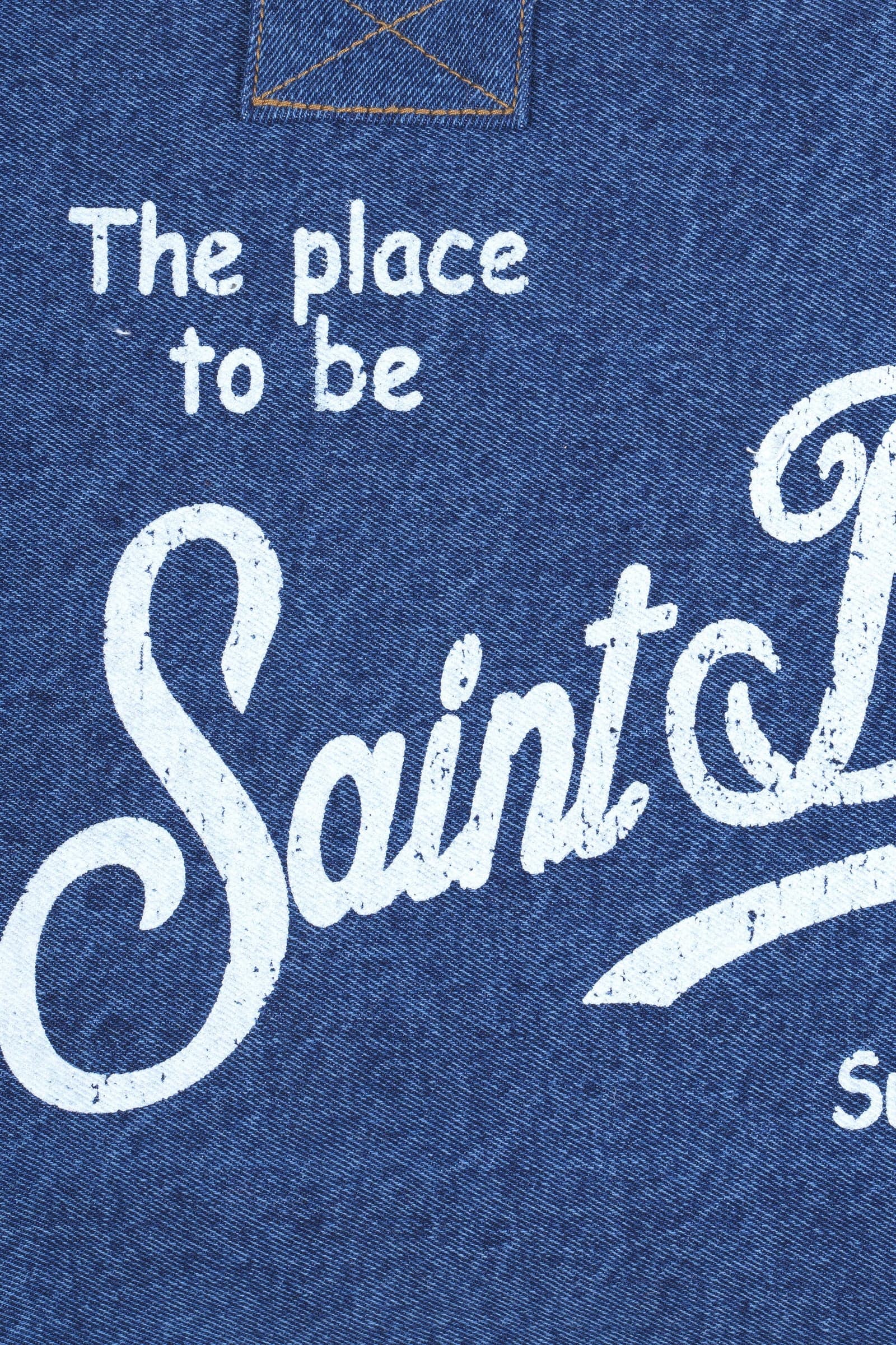 MC2 SAINT BARTH MC2 Saint Barth - Borsa grande - 471034 - Denim - 6