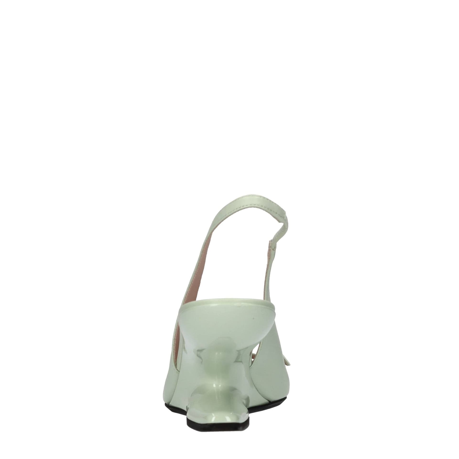 N°21  Scarpe con Tacco Verde - 2