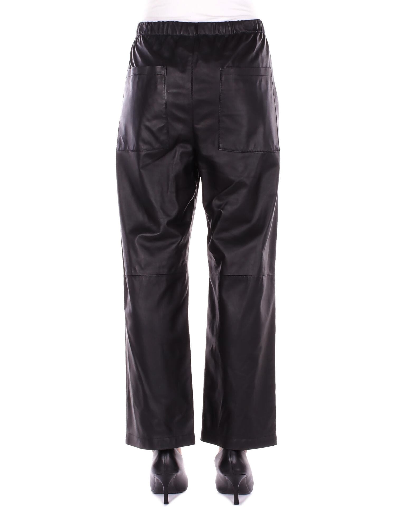 SOLOTRE  Pantaloni Nero - 4
