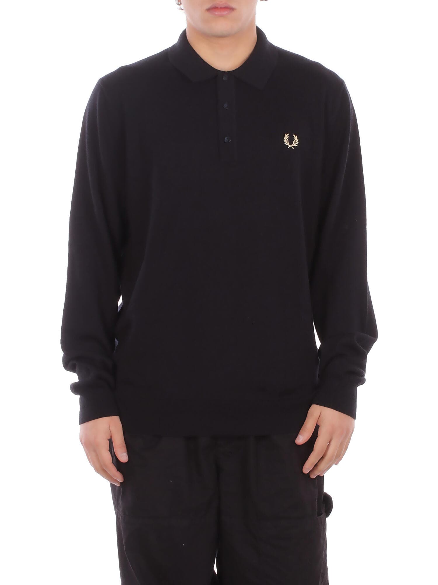 Fred Perry  Maglie Black - 7